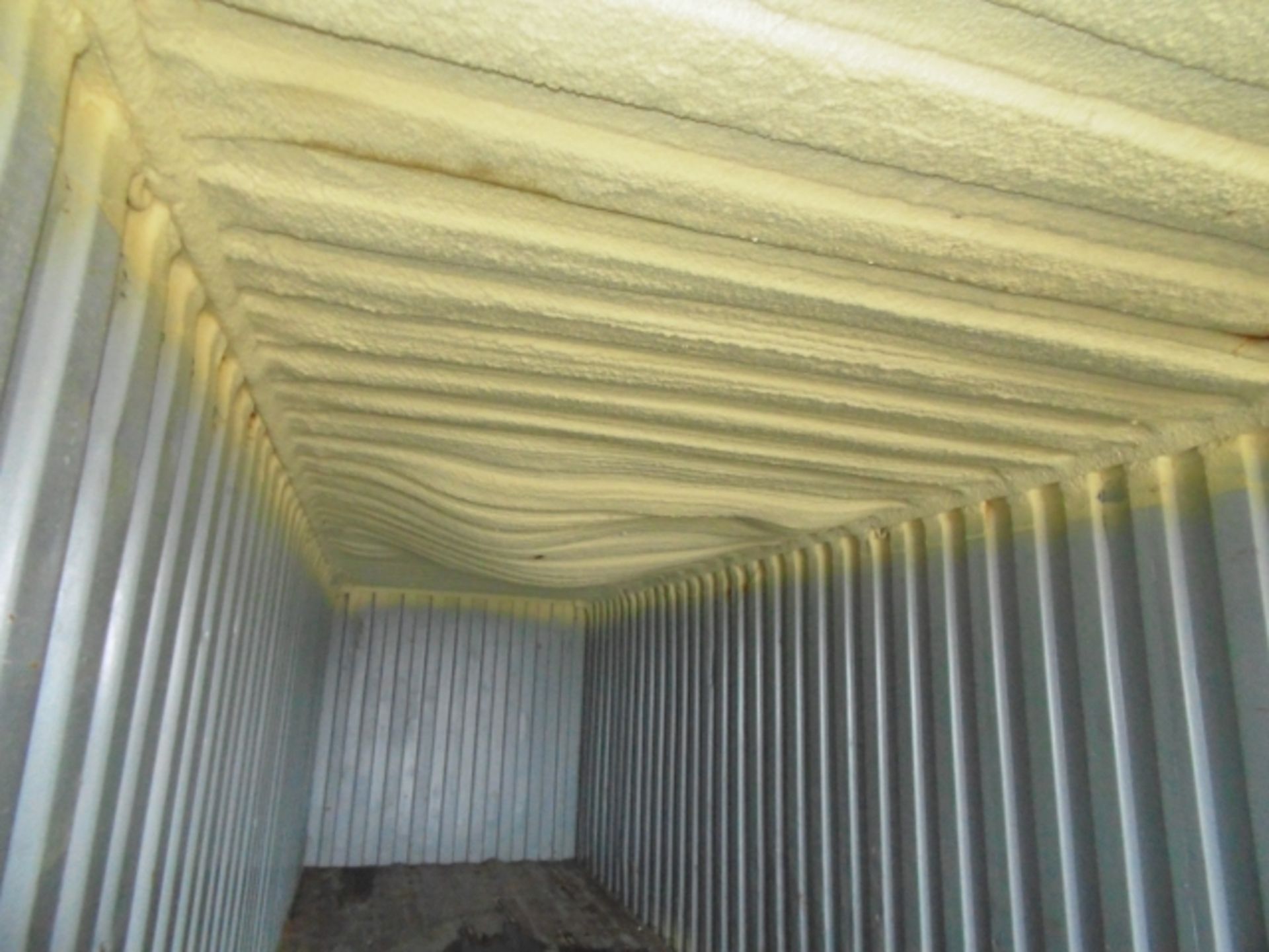 * 40' Steel Shipping Container; floor and roof require repair; container ID Number 47. Please note - Image 5 of 7