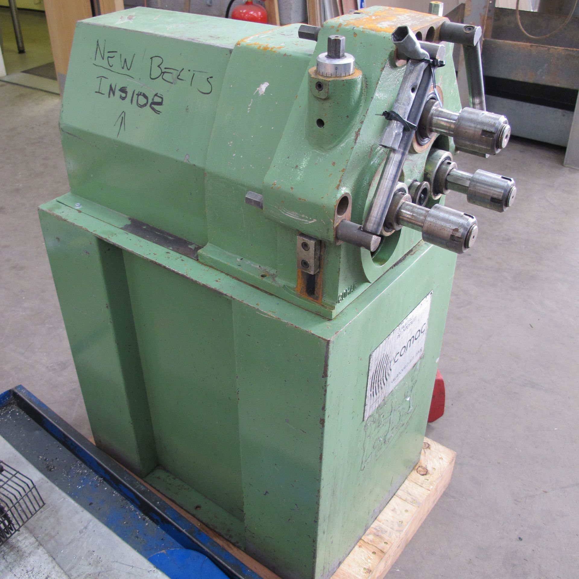 * 1997 Comac Model 301 PM Section Rolls; requires attention; 3 phase; serial number 301867PM. Please - Image 4 of 6