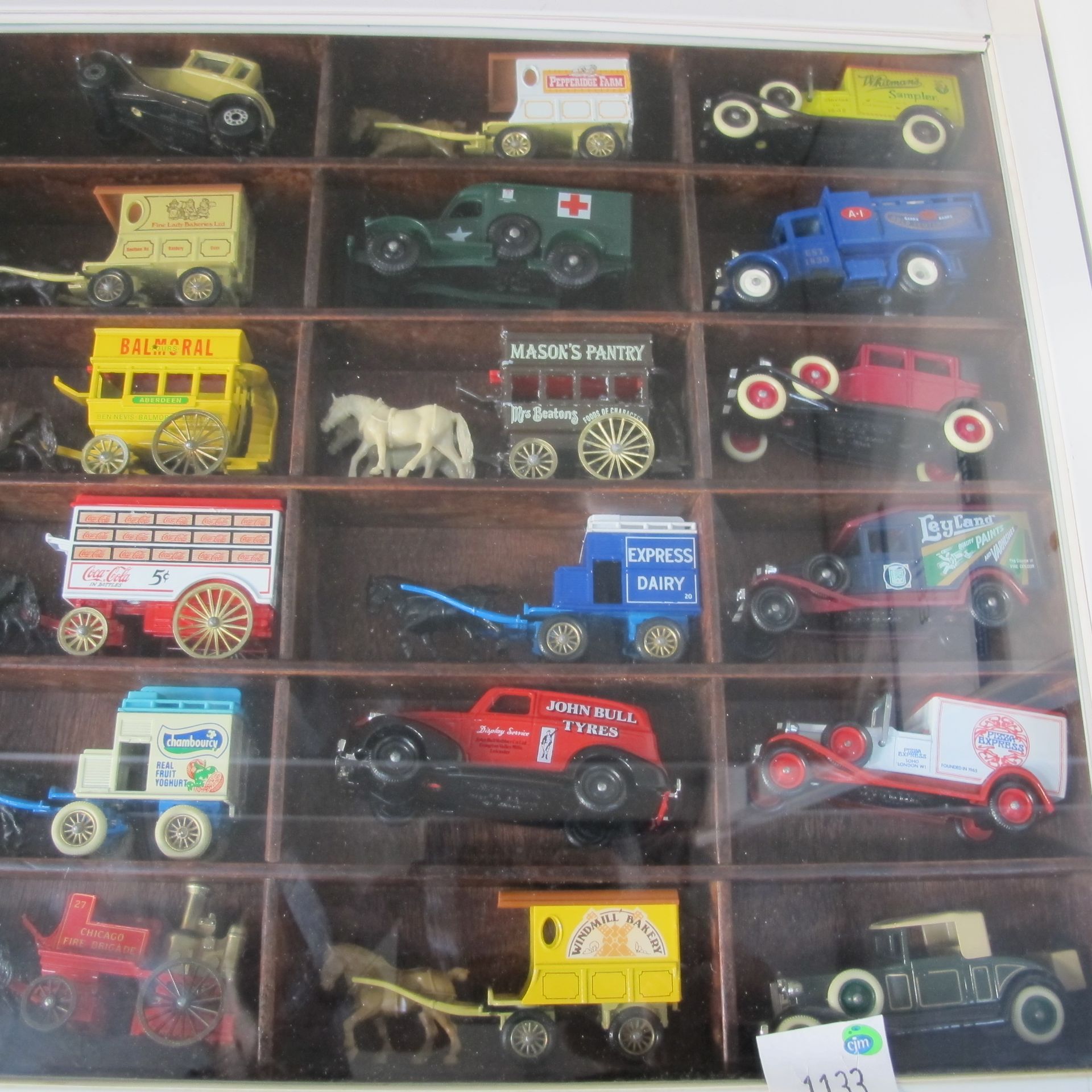 Over seventy die cast model cars, thirty of which are displayed in bespoke case, the remainder are - Image 8 of 11