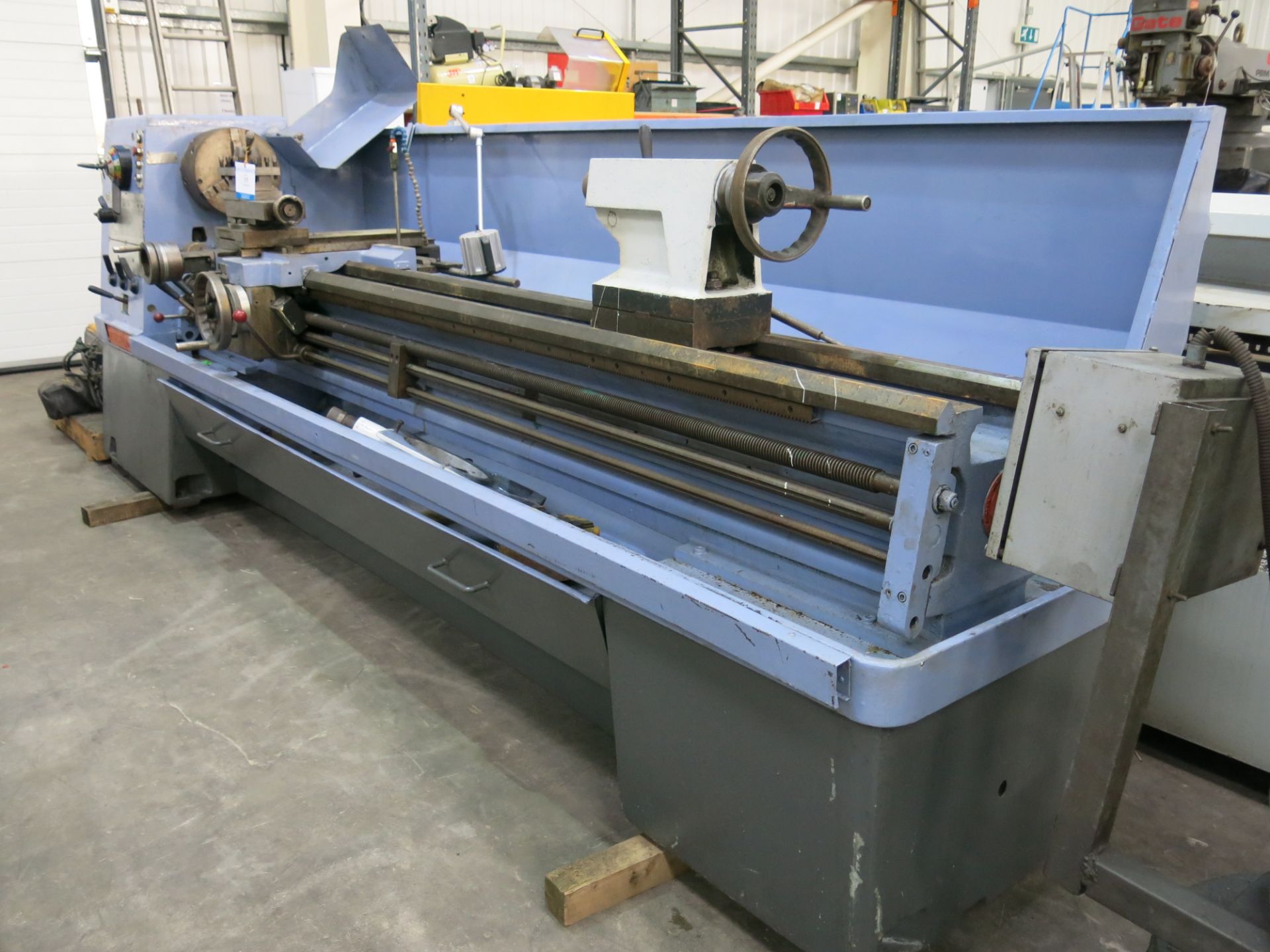 * Colchester Mastiff 1400 Gap Bed Centre Lathe, 21'' swing x 100'' between centres. Please note - Image 6 of 6