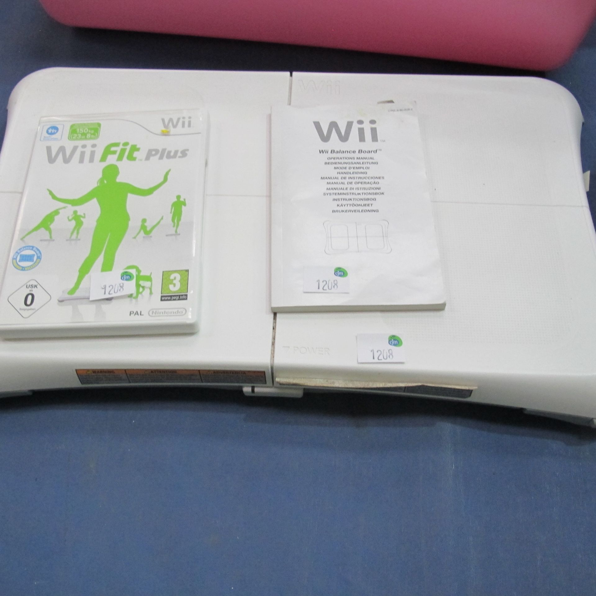 Wii Fit with instructions (est £30-£60)