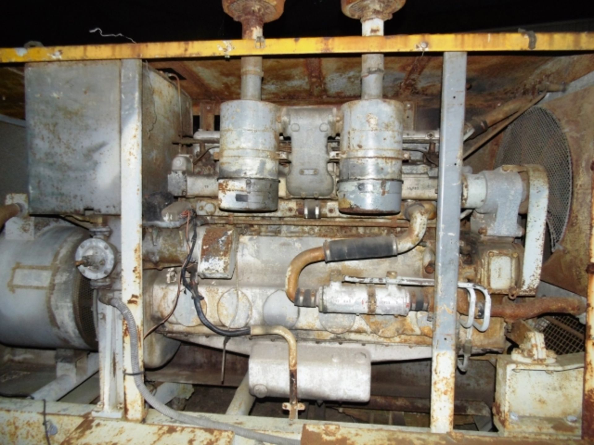 * Dorman 6KA-Type Diesel Generator; hours run 1677; serial number 65756; with Houchin 100/106.2KVA - Image 10 of 13