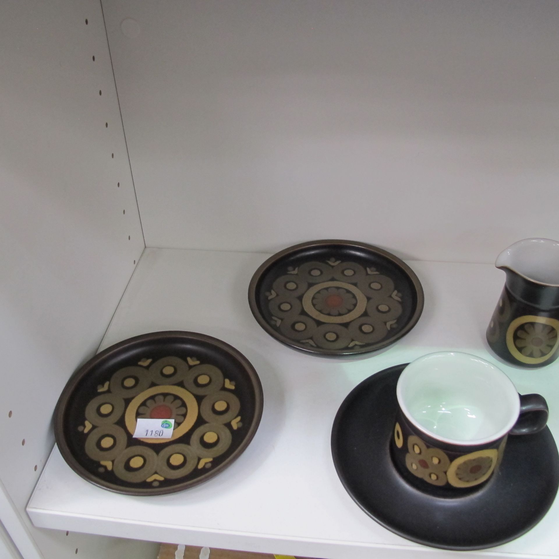 A lot to include 53 pieces of Denby Arabesque Ceramics. Items include salt and sugar pots, 2 x - Image 11 of 11