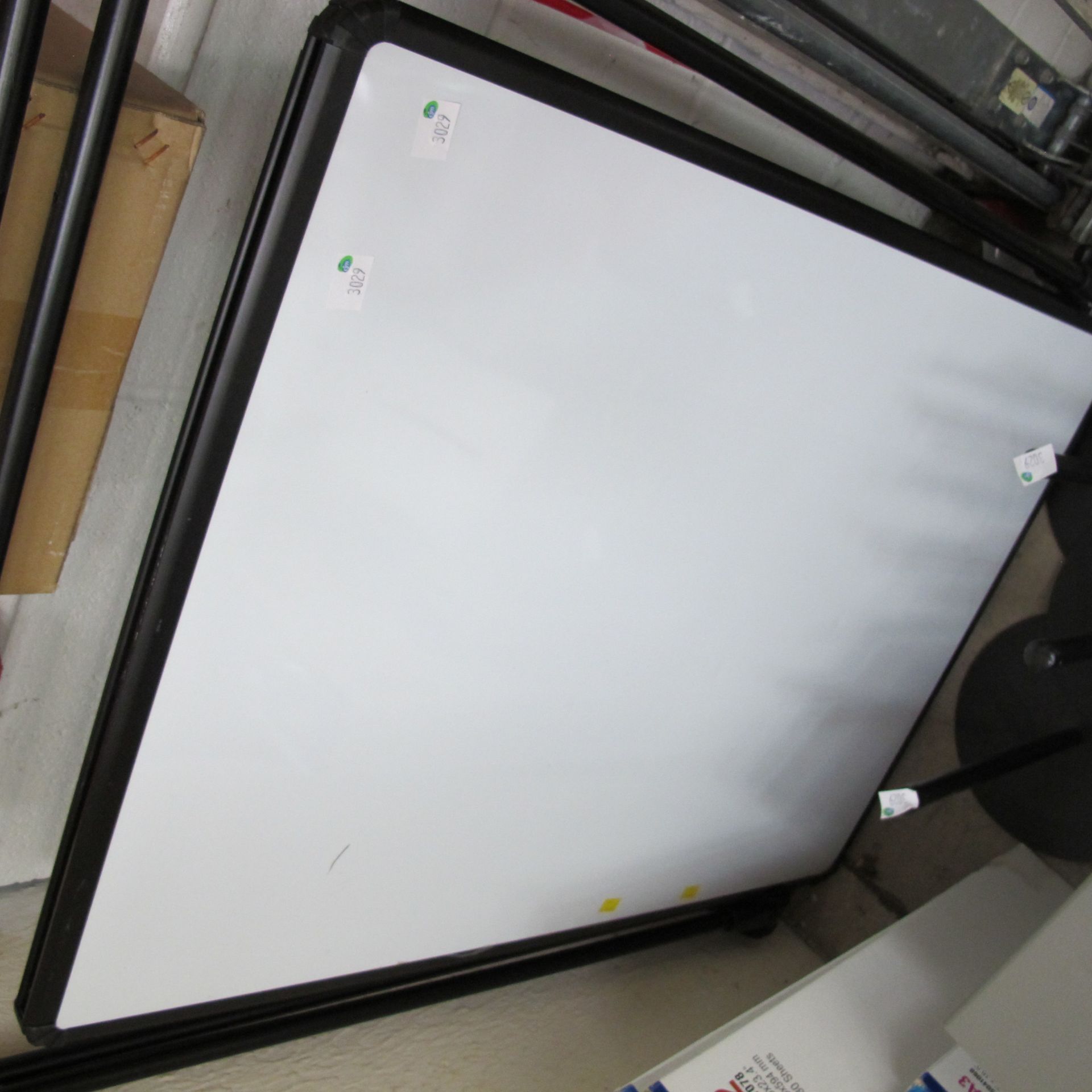 * A lot to include a boxed aluminium frame magnetic whiteboard (90cm x 120cm), two smaller - Image 10 of 10