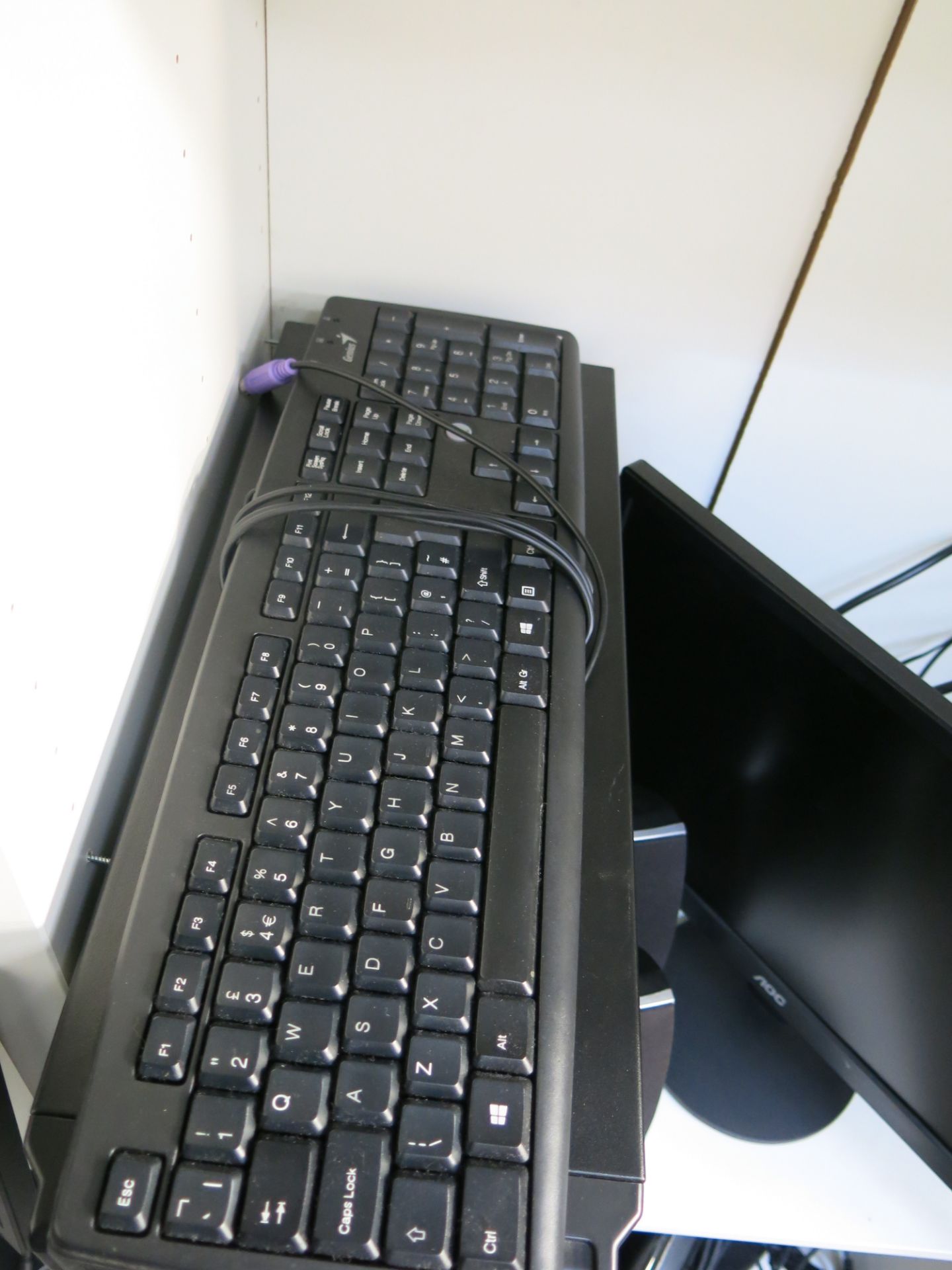 * A Cooler Master PC with an AOC 18'' Monitor. Also comes with a keyboard and a pair of Trust - Image 4 of 5