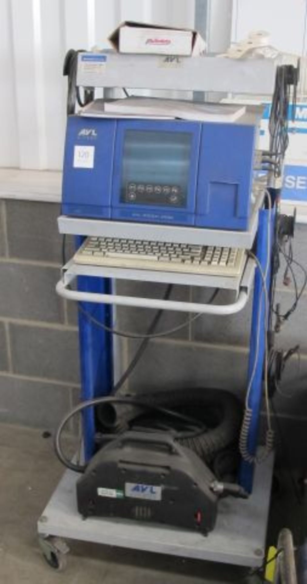 An AVL Ditest, AVL Dicom 4000 Emission Tester. Please note there is a £5 plus VAT Lift Out Fee on