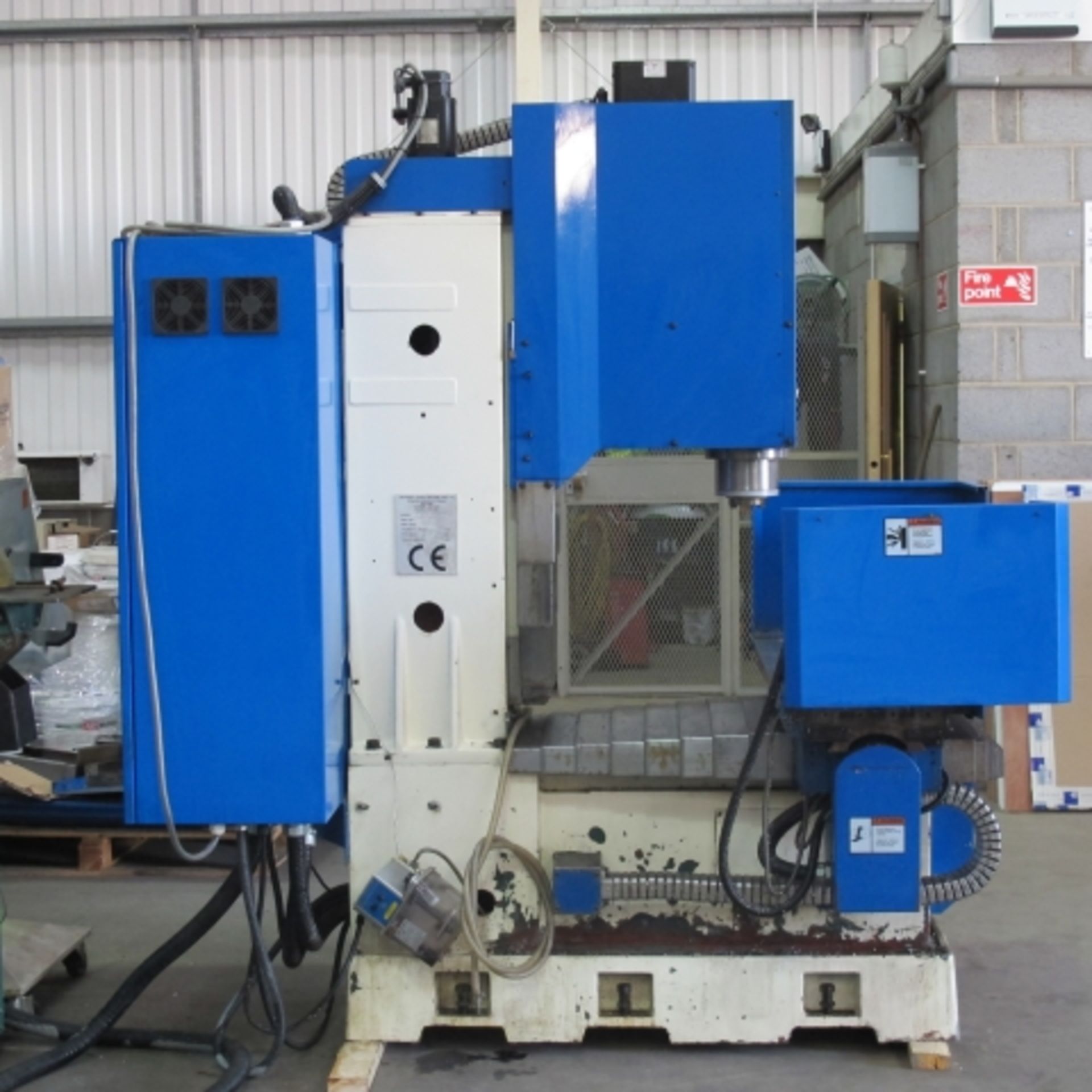 * 2002 Parkson B2VA CNC Milling Machine with Anilam 6000M Control Pedestal; 3 Phase; Serial Number - Image 3 of 12