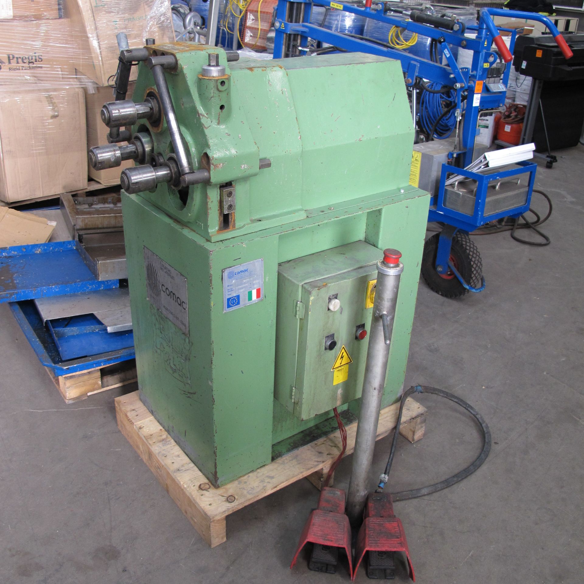 * 1997 Comac Model 301 PM Section Rolls; requires attention; 3 phase; serial number 301867PM. Please