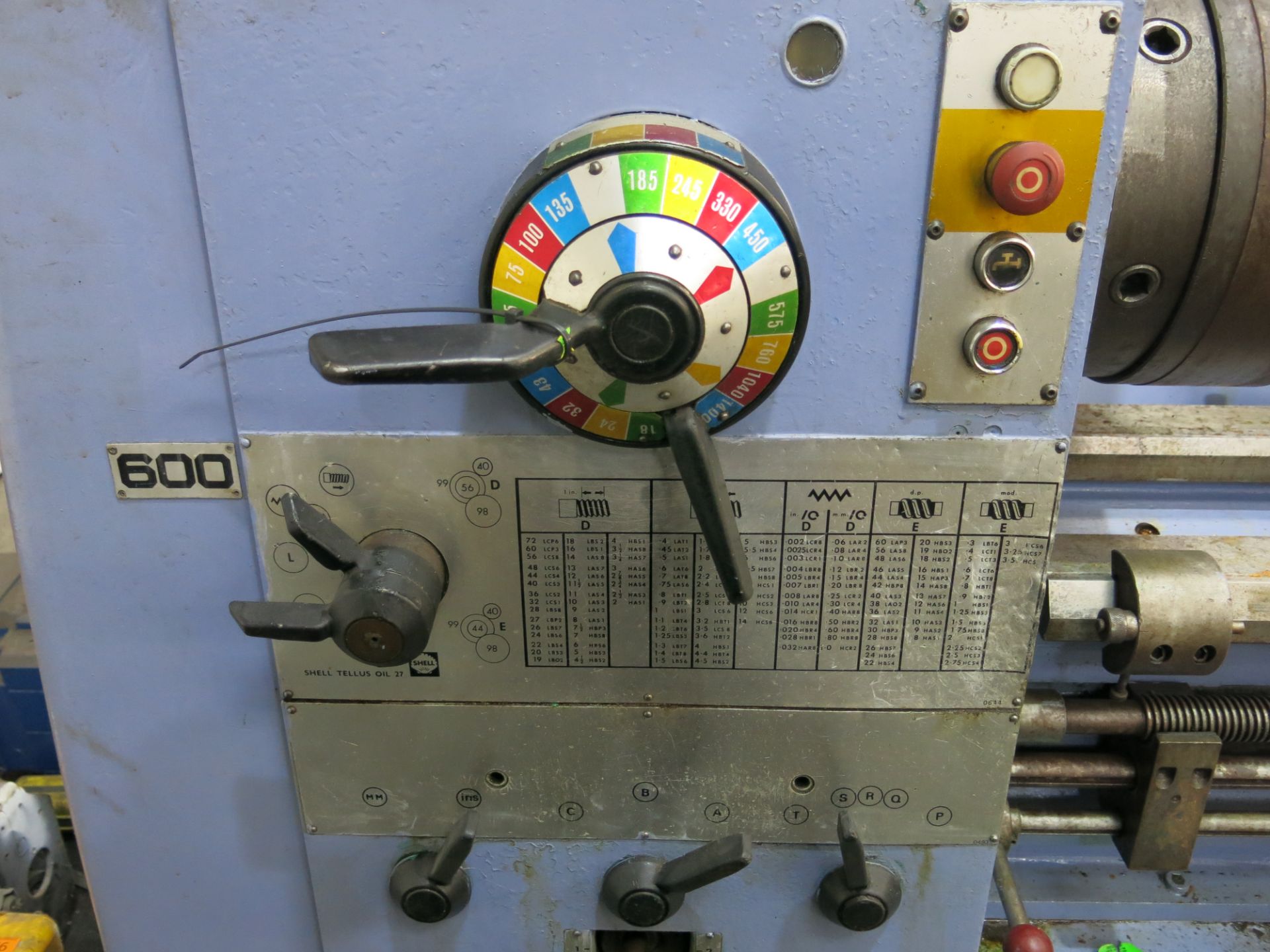 * Colchester Mastiff 1400 Gap Bed Centre Lathe, 21'' swing x 100'' between centres. Please note - Image 3 of 6