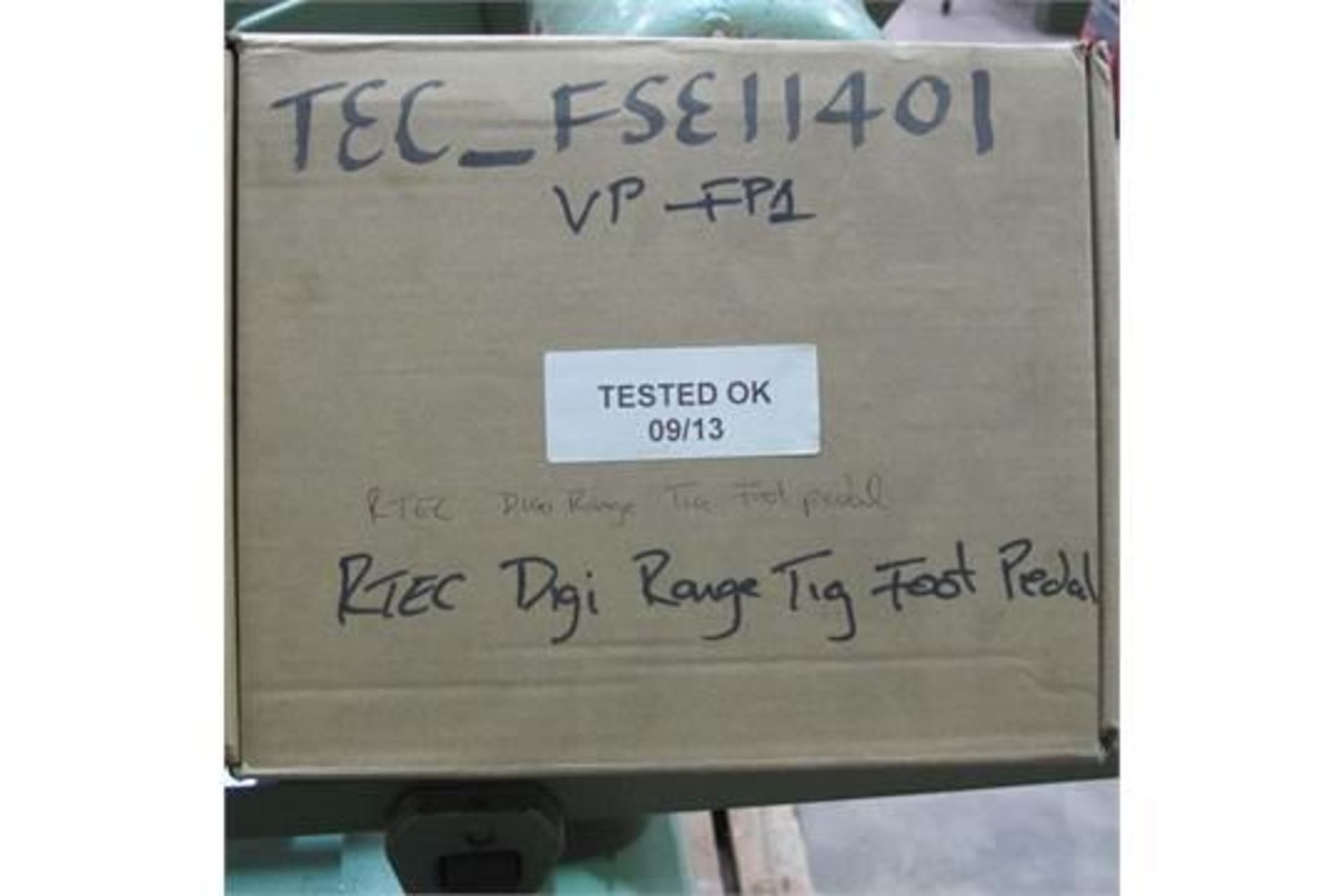 * New R-Tech Digi Range TIG Welder Foot Pedal, serial number VP-FP1, brand new, boxed - Image 6 of 7