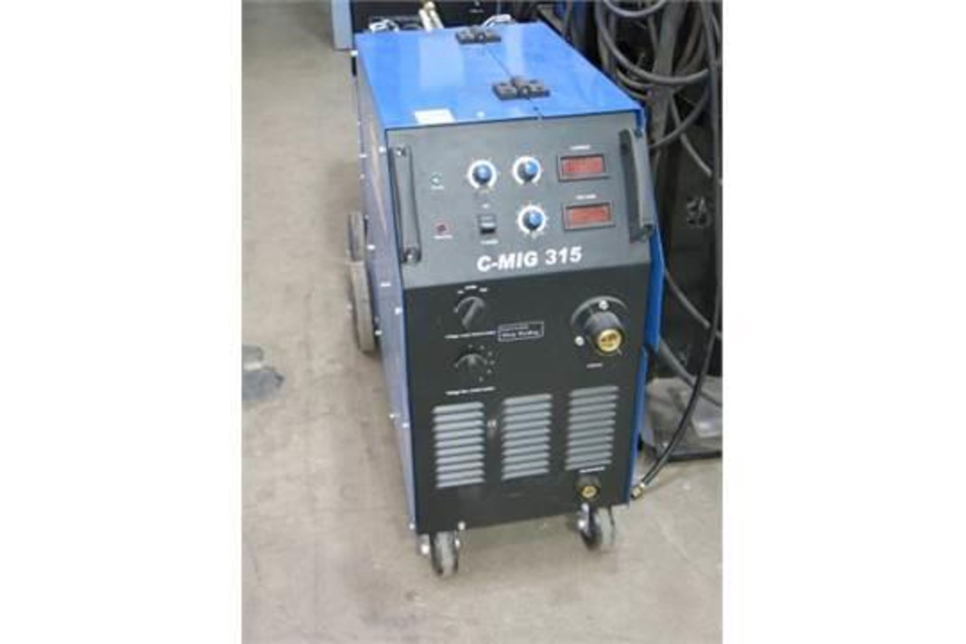 * R-Tech 315 amp compact MIG Welder 415V; serial number C-MIG315. Used, working. Requires Torch &
