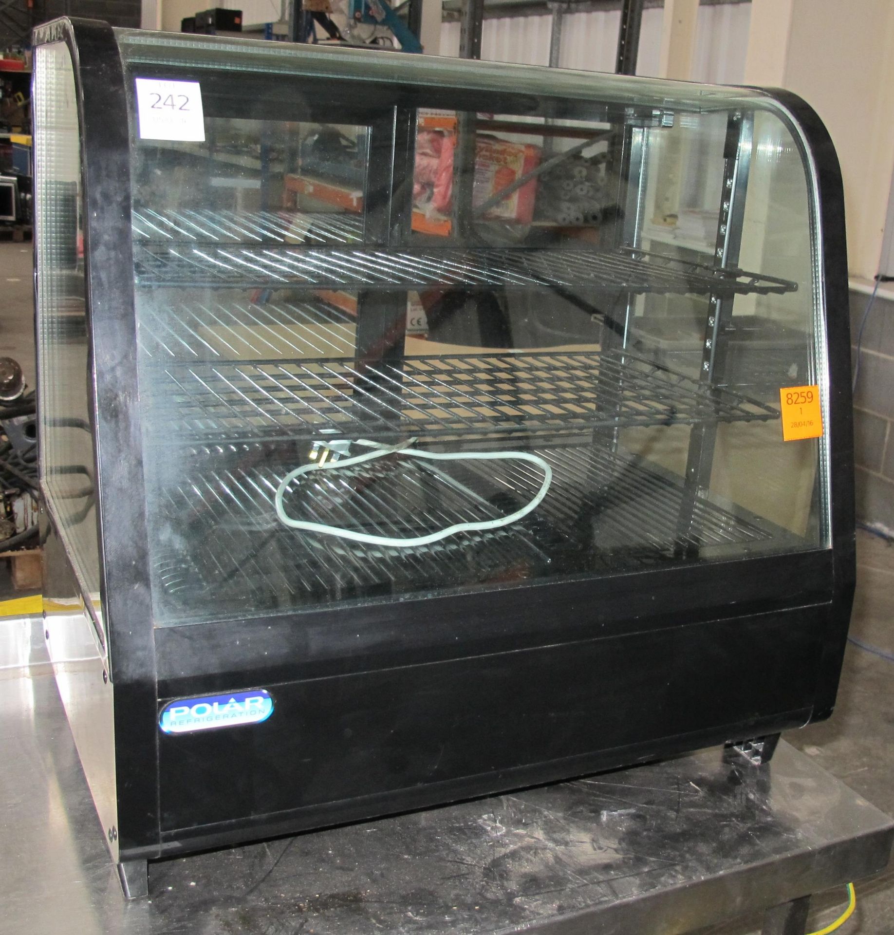 * A Polar refrigerated counter display cabinet