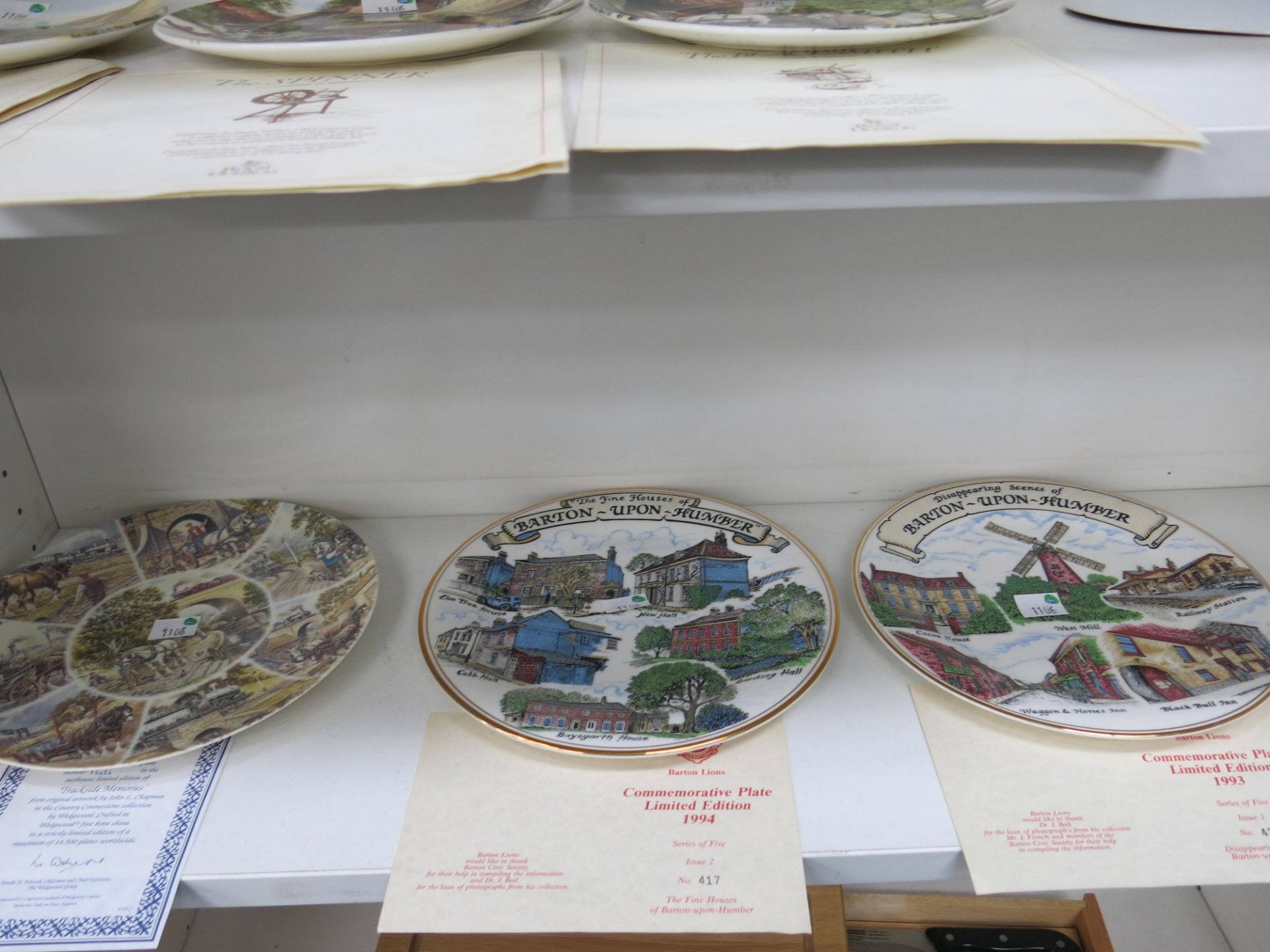 A collection of six cups, saucers, side plates & bowls made by JL Menau in the G.D.R together with a - Image 8 of 8