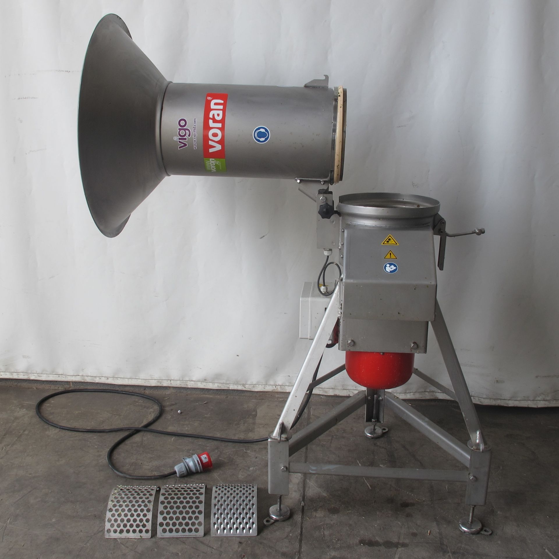 * Voran RM 5.5 Centrifugal Fruit Mill, year of manufacture 2014; 3PH; capacity 4,200 kg/hr; 3 - Image 2 of 7