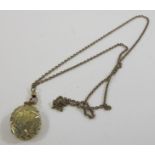 This is a Timed Online Auction on Bidspotter.co.uk, Click here to bid. Antique yellow metal chain