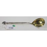 This is a Timed Online Auction on Bidspotter.co.uk, Click here to bid. Russian silver spoon circa