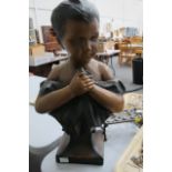 This is a Timed Online Auction on Bidspotter.co.uk, Click here to bid. A figure of a person with