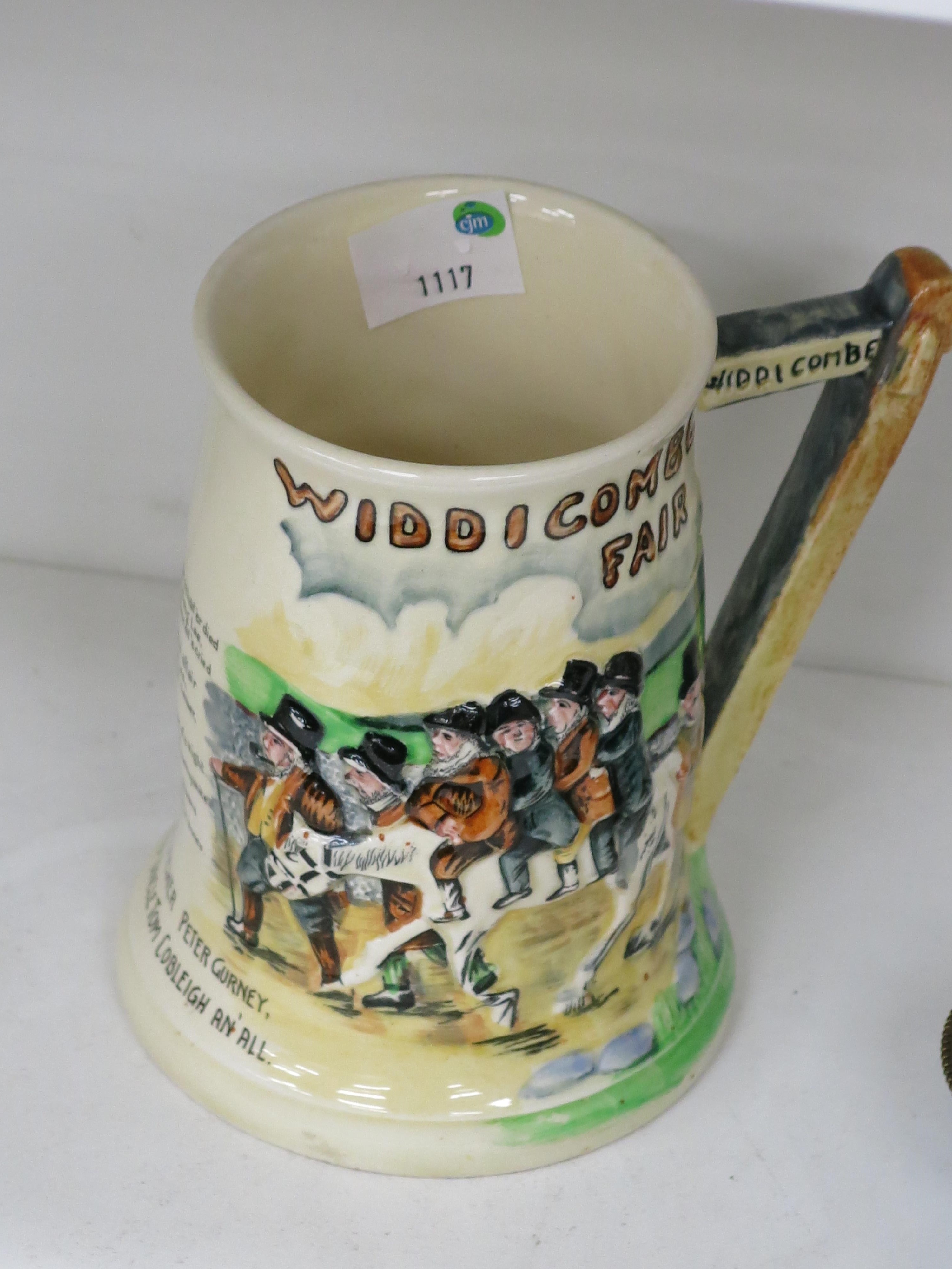 This is a Timed Online Auction on Bidspotter.co.uk, Click here to bid. A Crown Devon musical jug, - Image 2 of 4