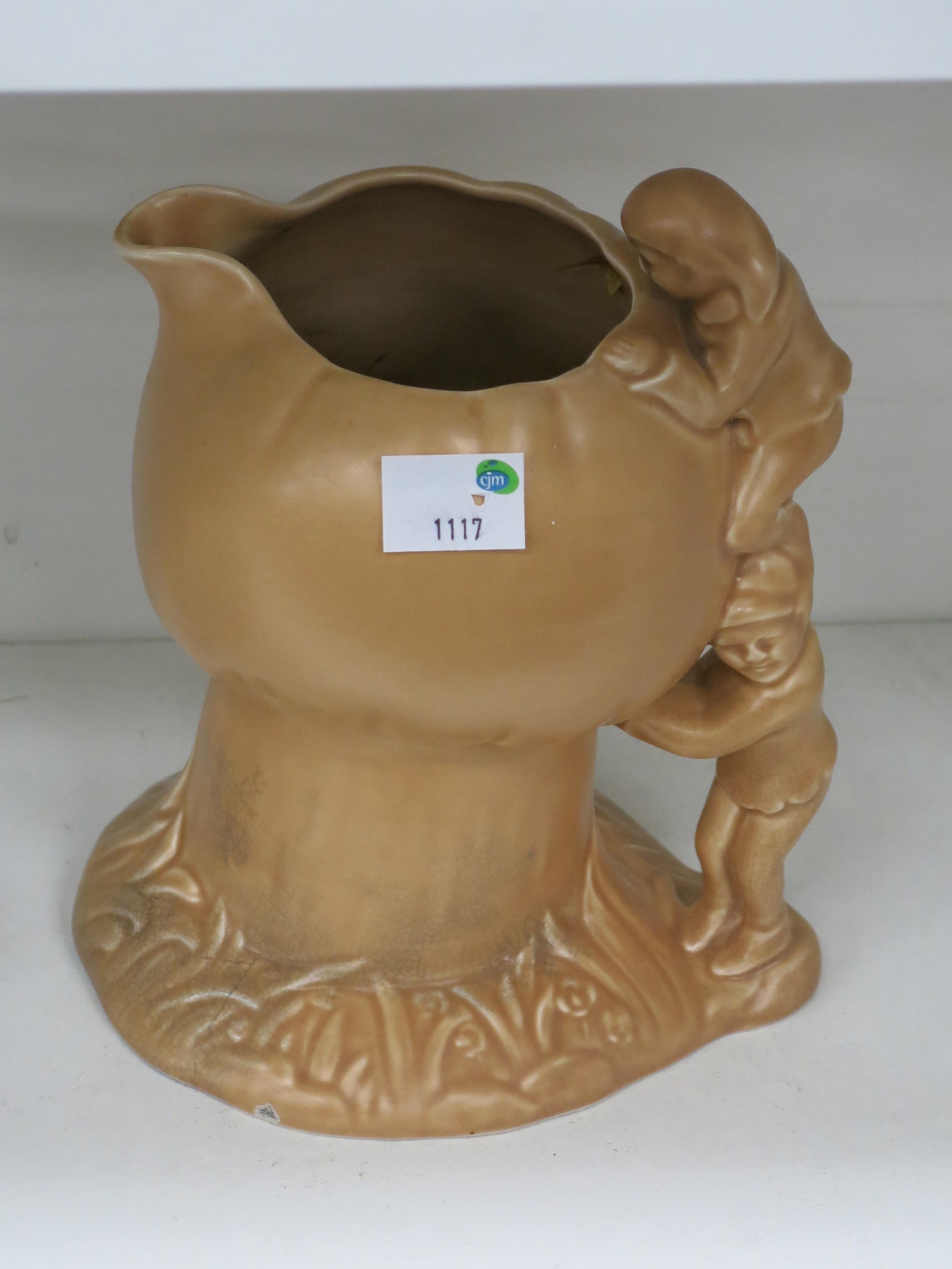 This is a Timed Online Auction on Bidspotter.co.uk, Click here to bid. A Crown Devon musical jug, - Image 4 of 4