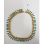 This is a Timed Online Auction on Bidspotter.co.uk, Click here to bid. Eastern style turquoise paste