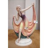 This is a Timed Online Auction on Bidspotter.co.uk, Click here to bid. A figurine of a young lady