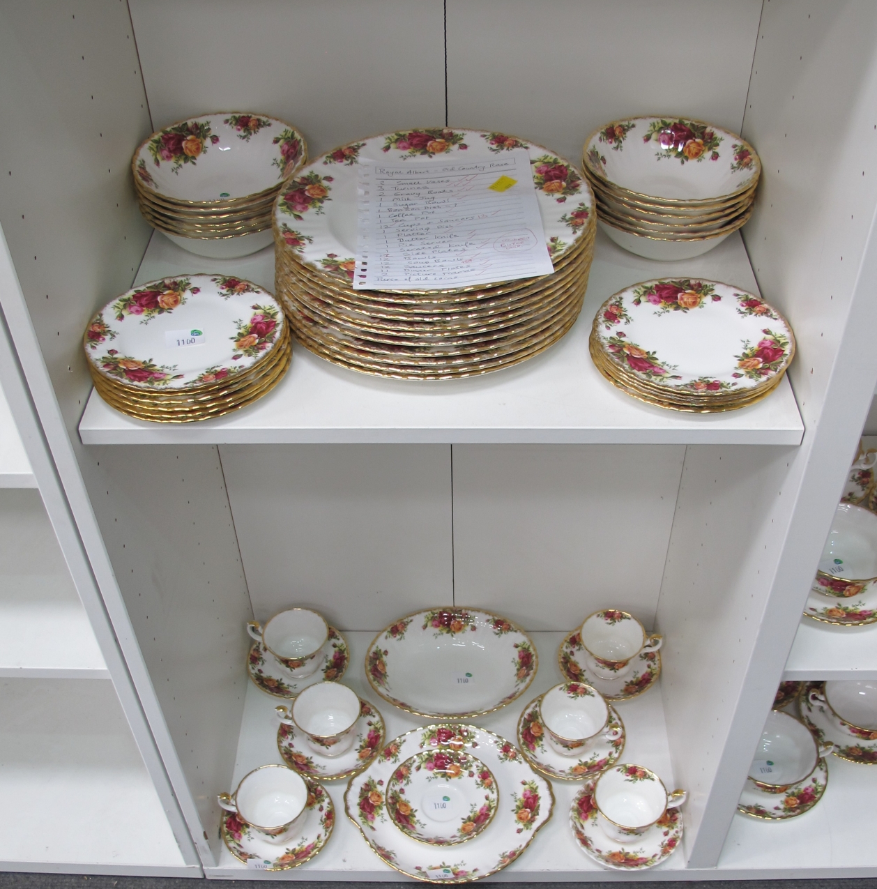 This is a Timed Online Auction on Bidspotter.co.uk, Click here to bid. Royal Albert - Old Country - Image 5 of 5