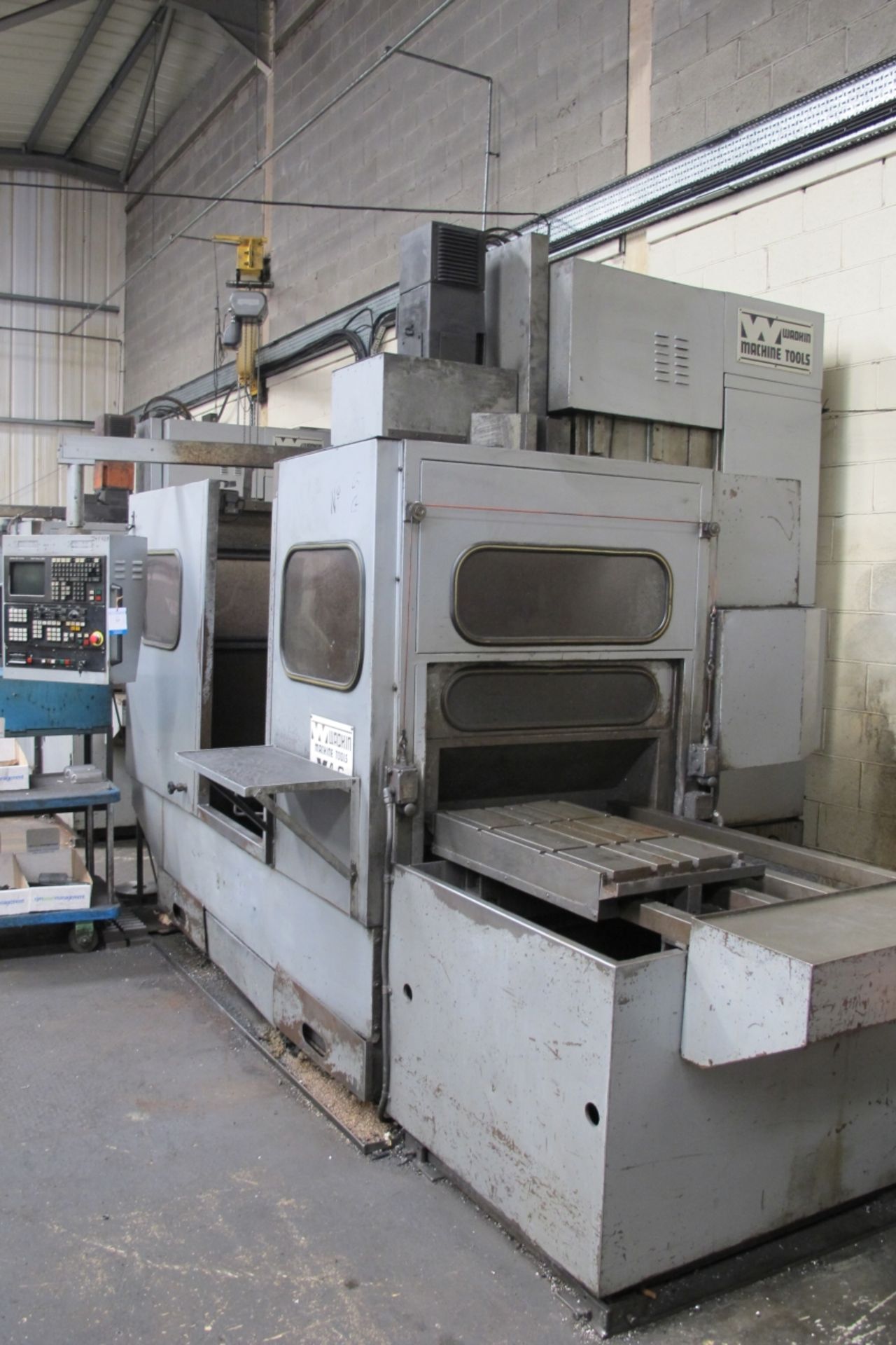 * Wadkin V4-6 CNC Vertical Machining Centre with GE Mark Century 2000 Controls; c/w qty of - Image 10 of 12