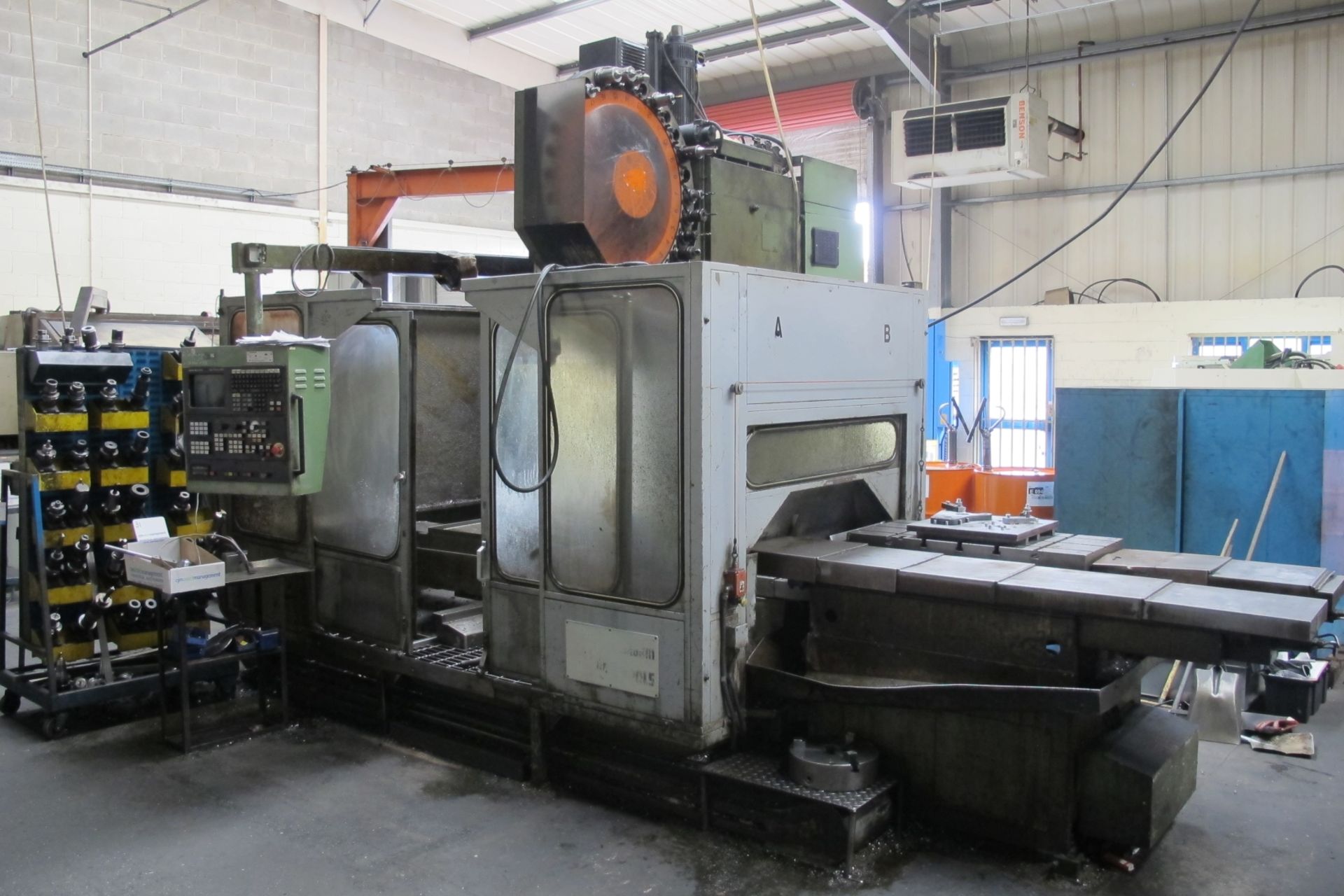 * Wadkin Model V5-10 CNC Vertical Machining Centre with GE Mark Century 2000 Controls; c/w large