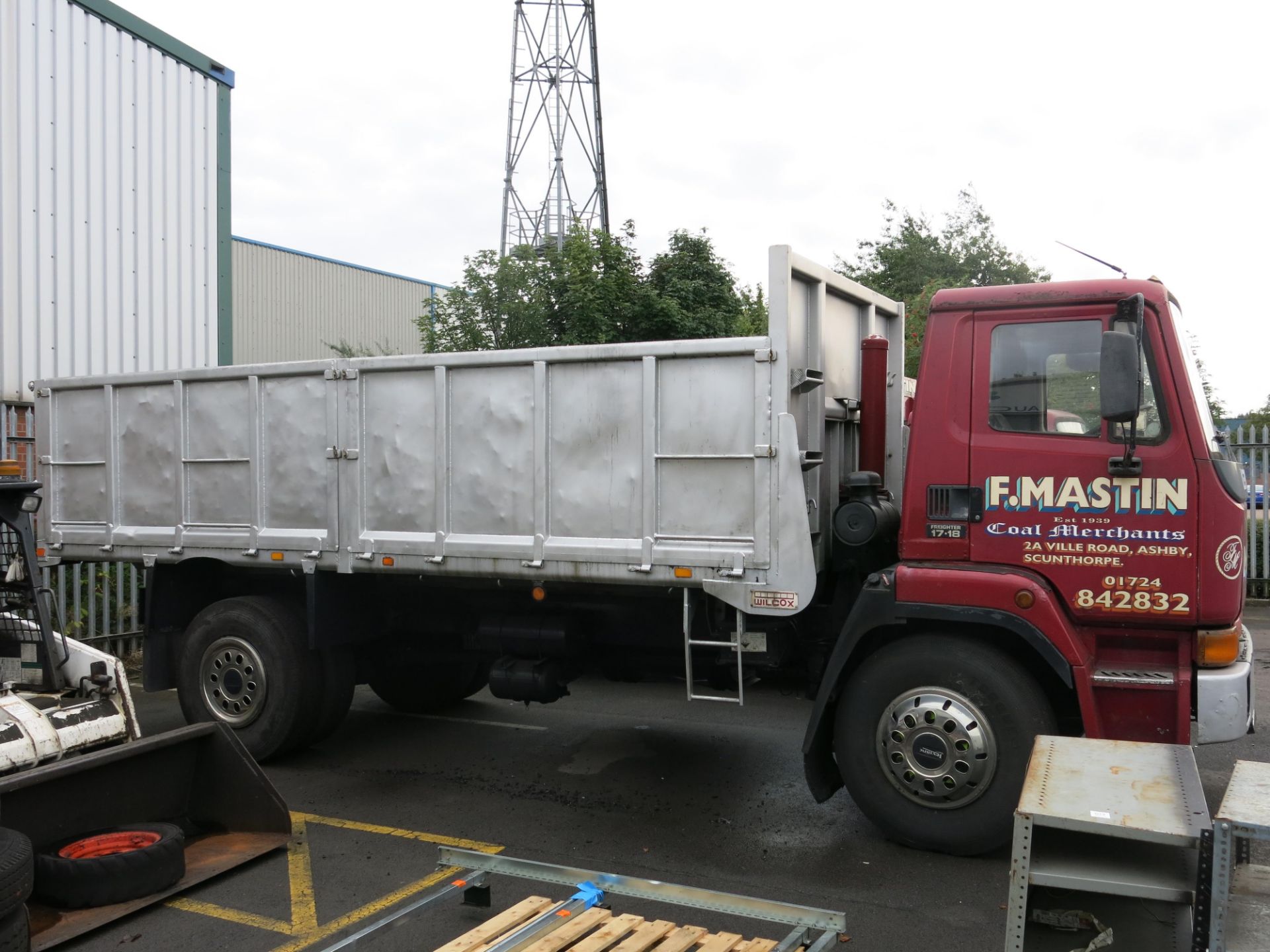 * 1989 Leyland 180 Turbo-charged T45 Freighter 1718 17 tonne dropside lorry. Registration G667 - Image 3 of 8