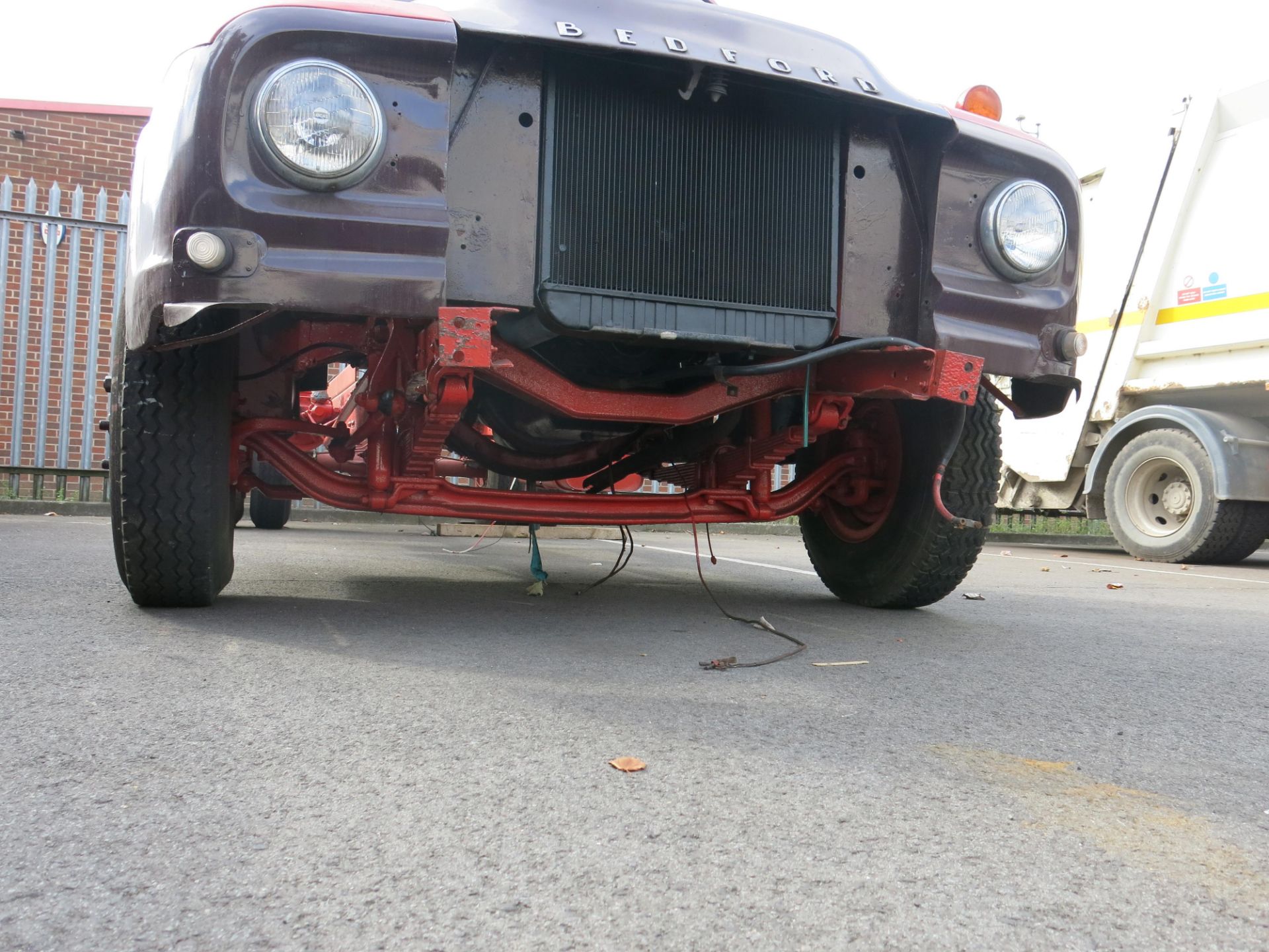 * Bedford J Type 3.57 tonne recovery truck (incomplete restoration project). Registration Q384 - Image 14 of 43