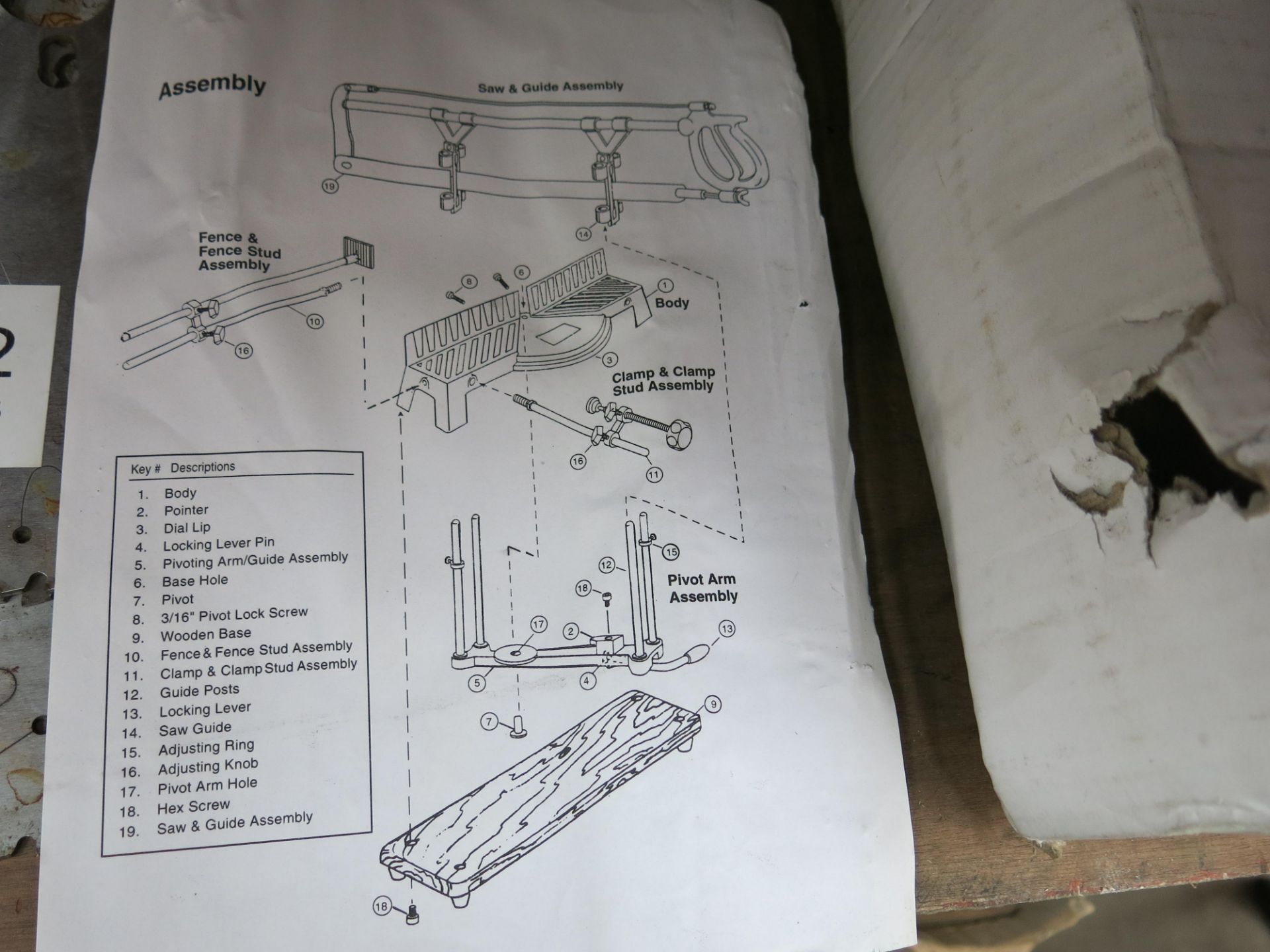 2 x Hand mitre saws - Image 2 of 3