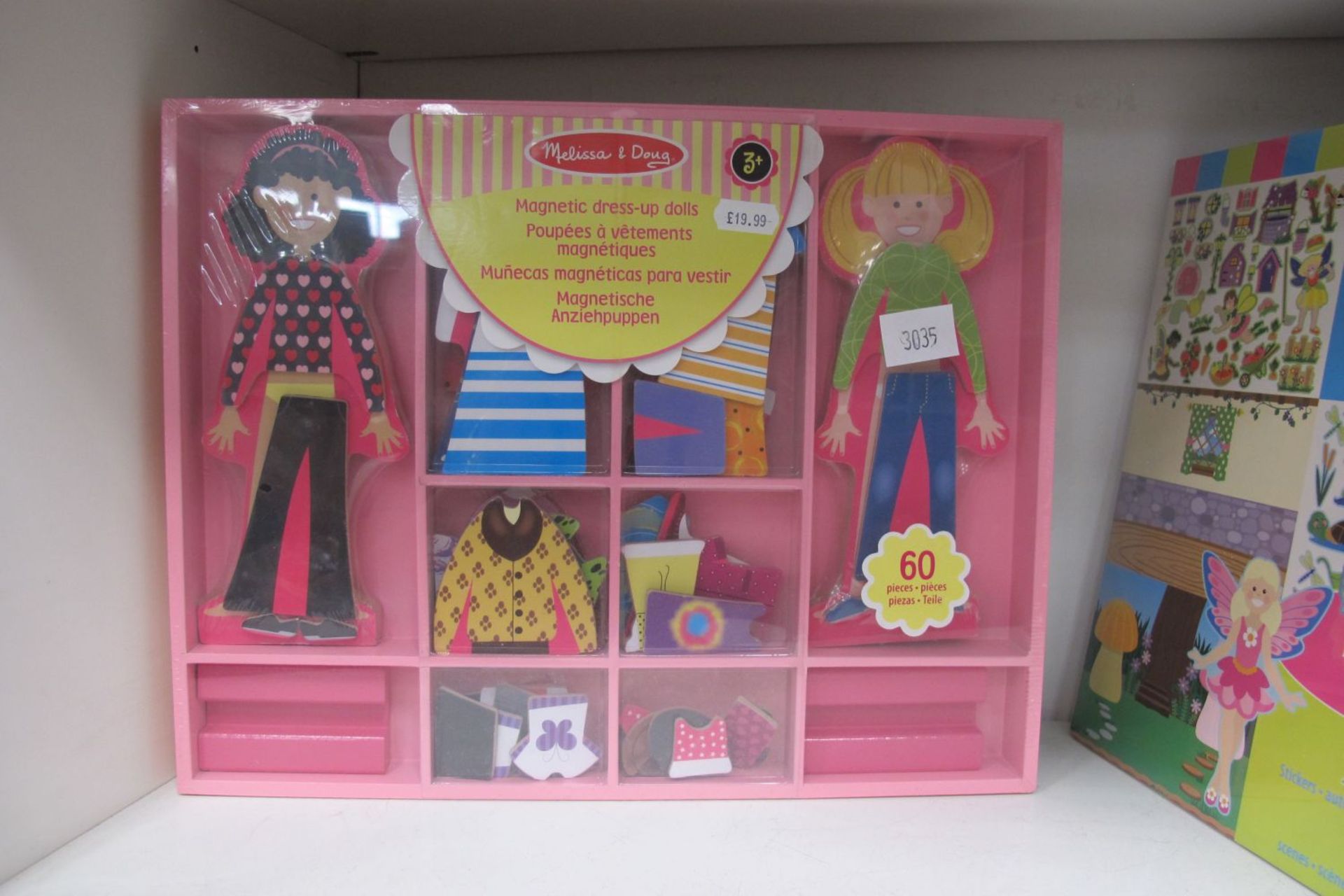 * 5 x 'Melissa & Doug' items to include Magnetic Dress-Up Dolls (RRP £19.99), Friendship Stamp - Image 5 of 6