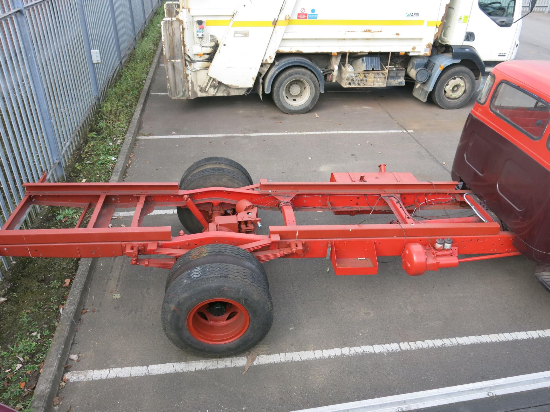 * Bedford J Type 3.57 tonne recovery truck (incomplete restoration project). Registration Q384 - Image 15 of 43