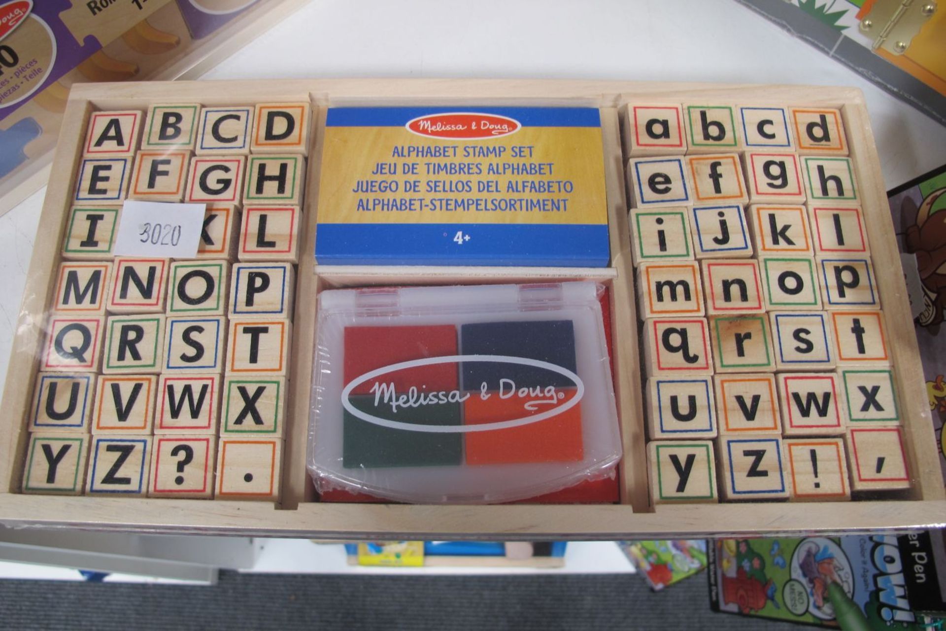 * 5 x 'Melissa & Doug' toys - Alphabet Puzzles, 1-20 Number Puzzles, Latches Board (RRP £19.99), - Image 2 of 5