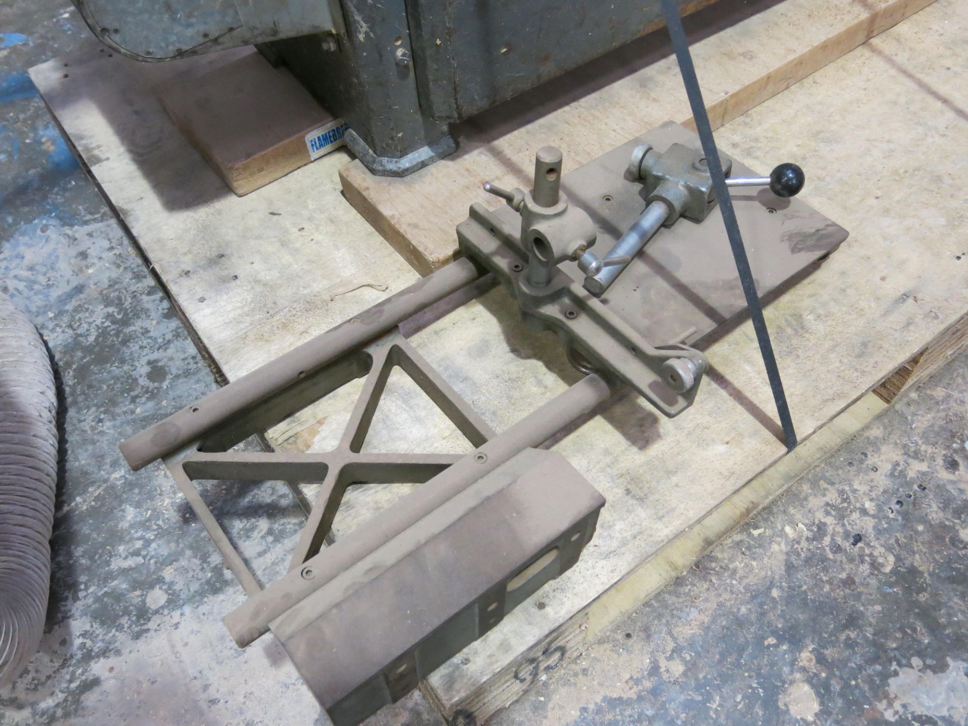 * Multico Planer with tenoner attachment, model L/1, serial number 2374. Please note this lot is - Image 4 of 5