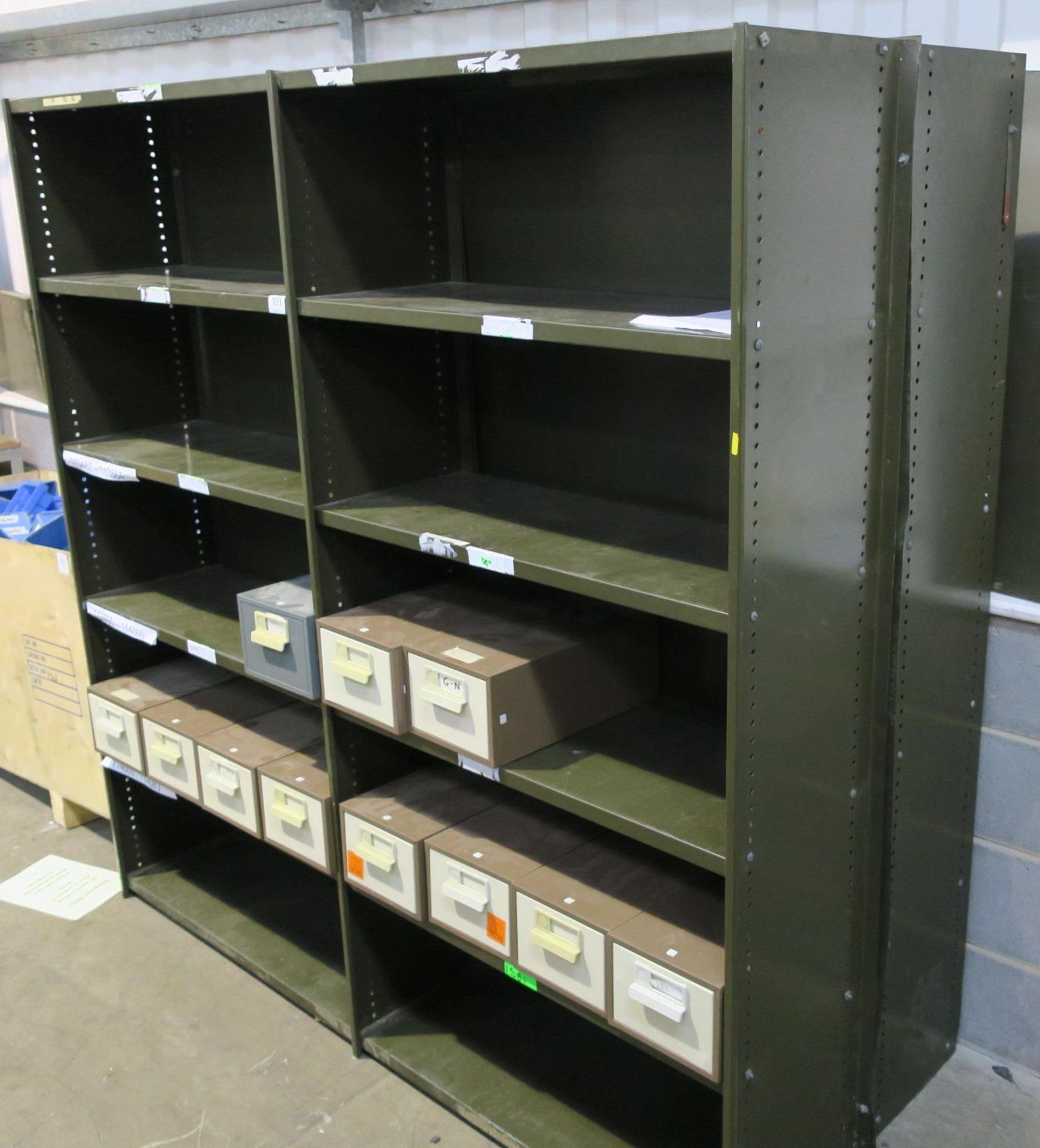 3 x Double sets of racking - one dismantled. Please note there is a £10 + VAT Lift Out Fee on this