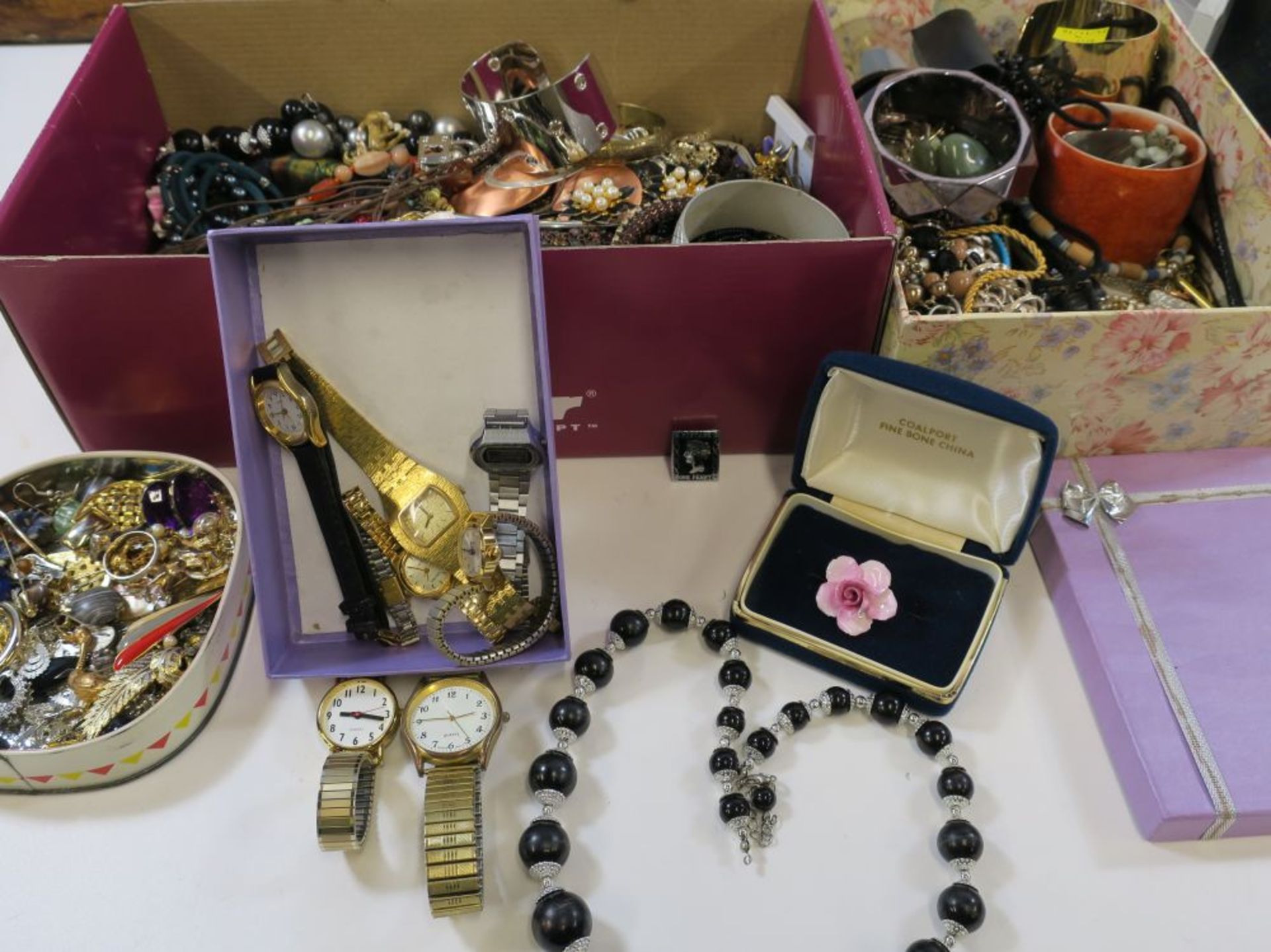 Two boxes of Costume Jewellery (est. £80-£100)