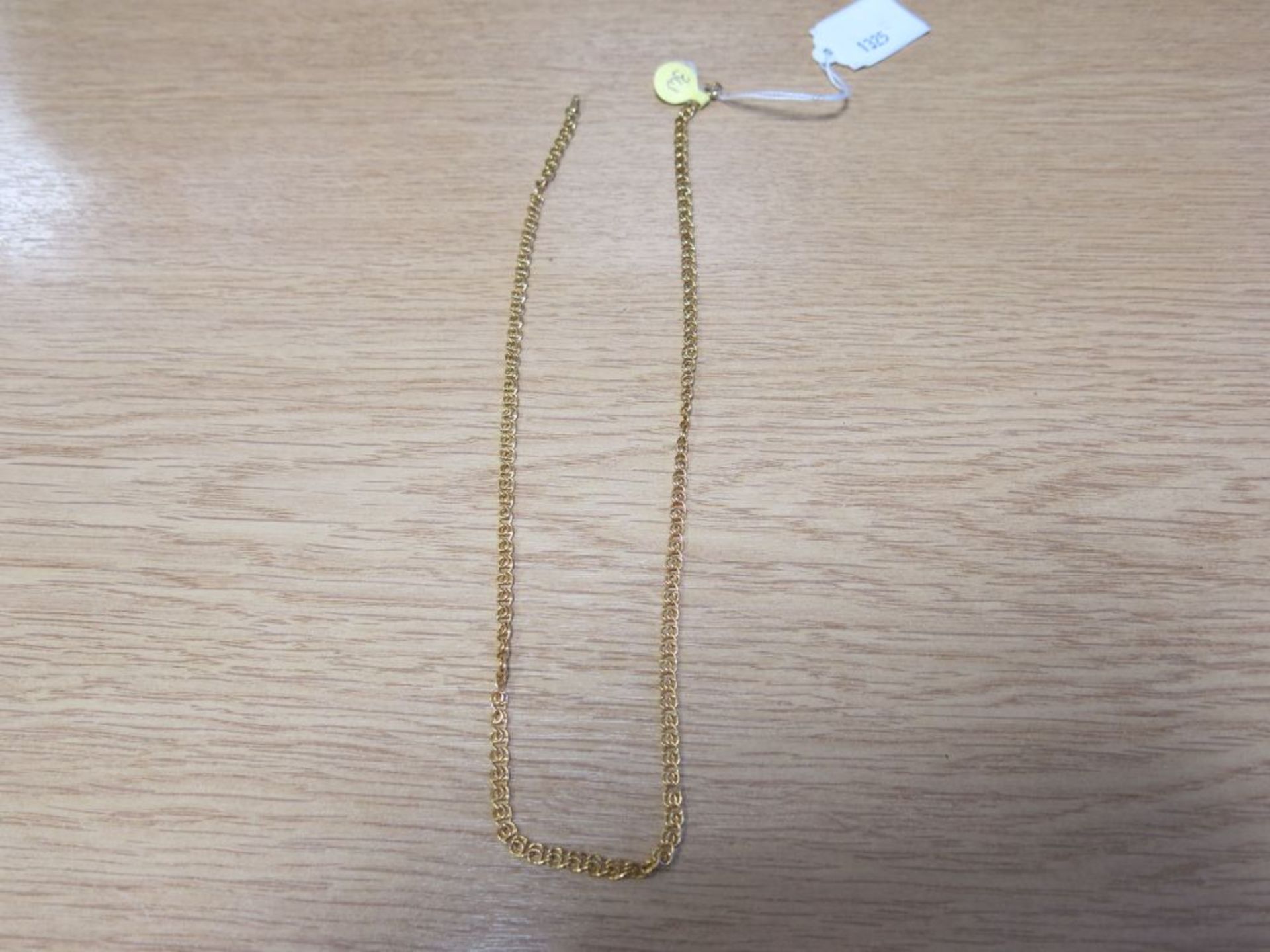 A 9ct Gold Neck Chain, 46cm, 3.5gms (est. £30-£60)