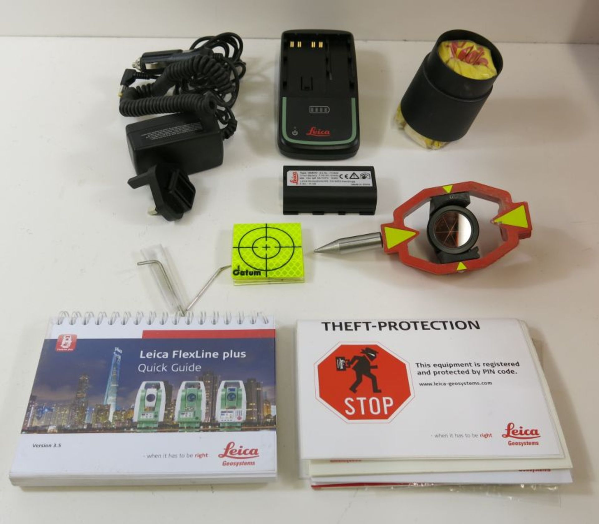 * Leica TS 06 Plus 7'' R500 Total Station Surveying Package comprising: Leica Flexfield TS 06 - Image 16 of 21