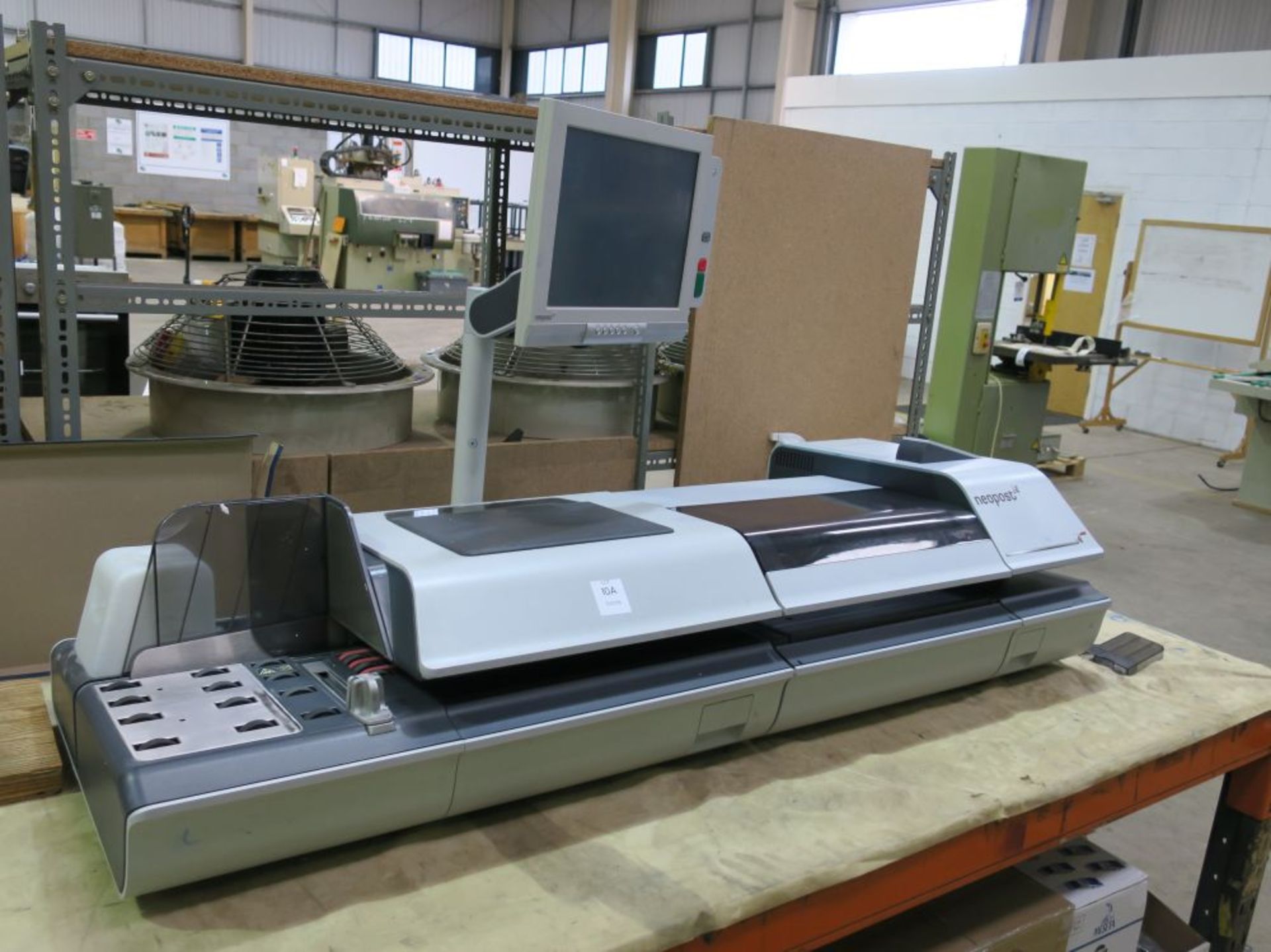 * A Neopost IS 6000 Franking Machine. A heavy duty, high volume machine that is built to last,