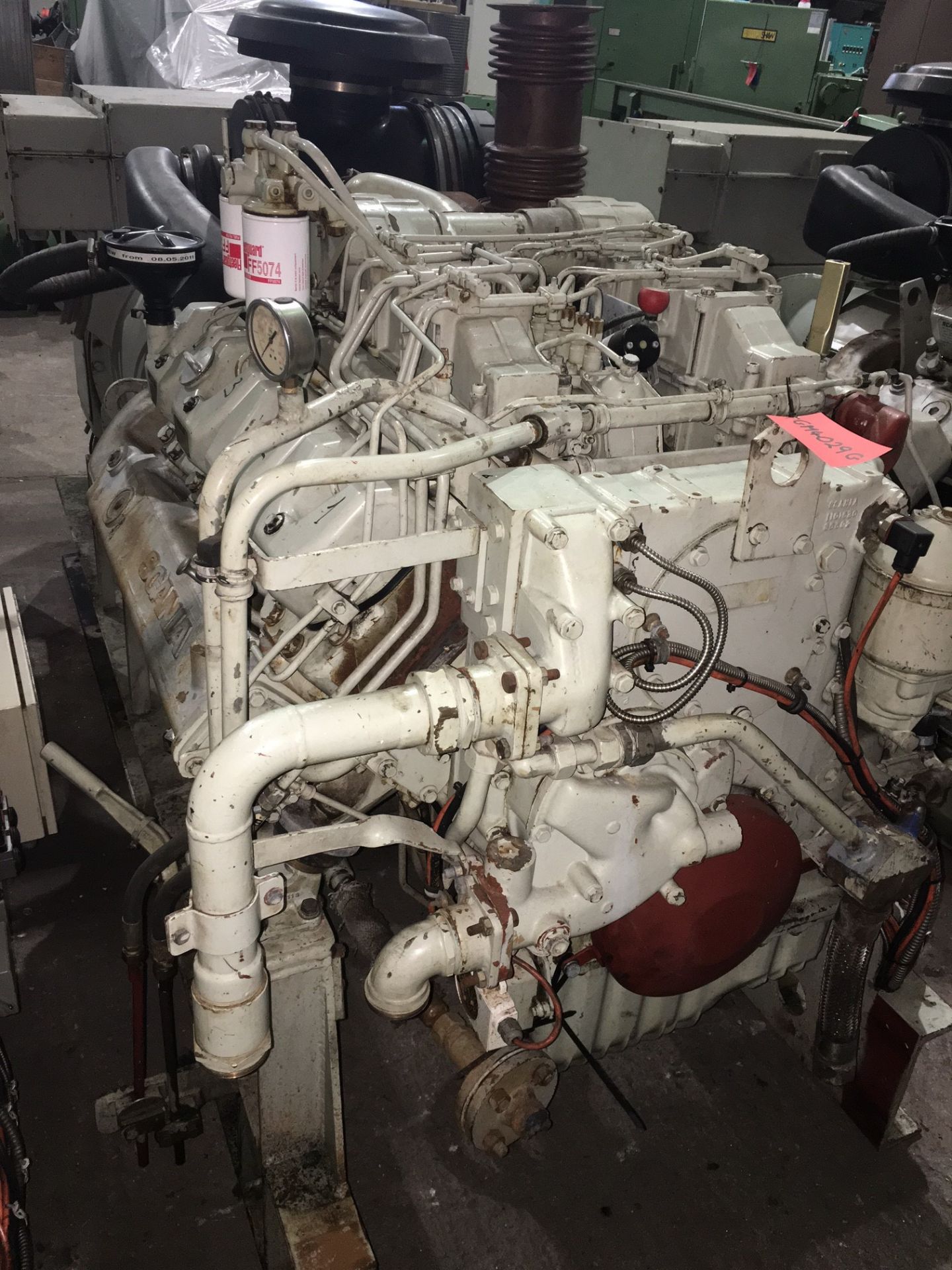 * 400 Kva Scania Avk Marine Diesel Generator. Engine Scania Type DI1478. V8 8 cylinder engine - Bild 7 aus 7