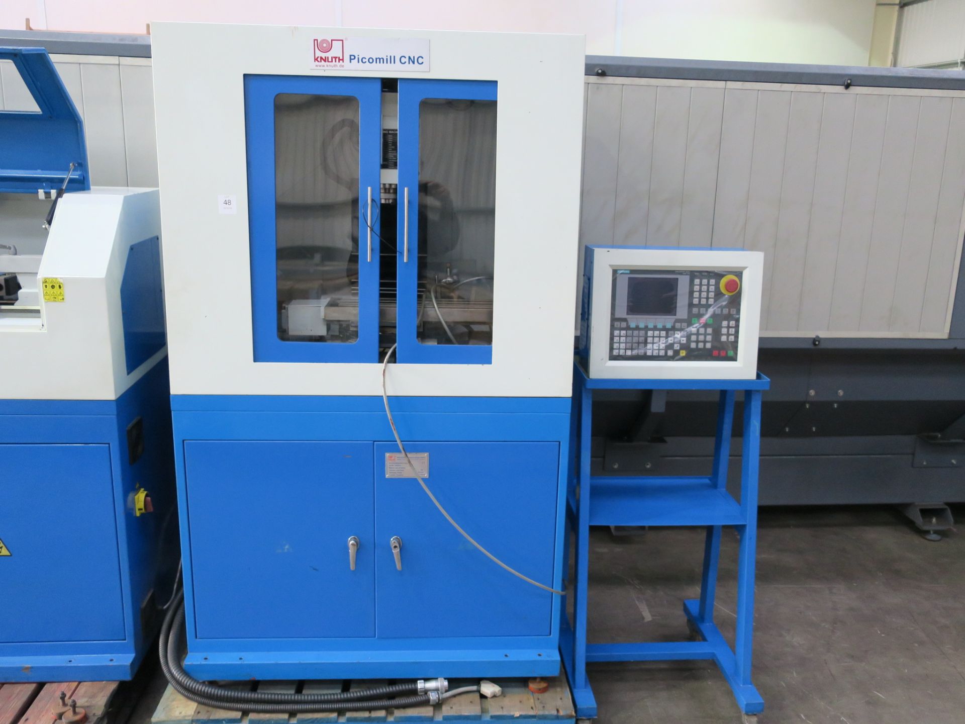 * A Pico CNC Milling Machine, serial number 144325. Year of Manufacture 2008. 240V, 50Hz.