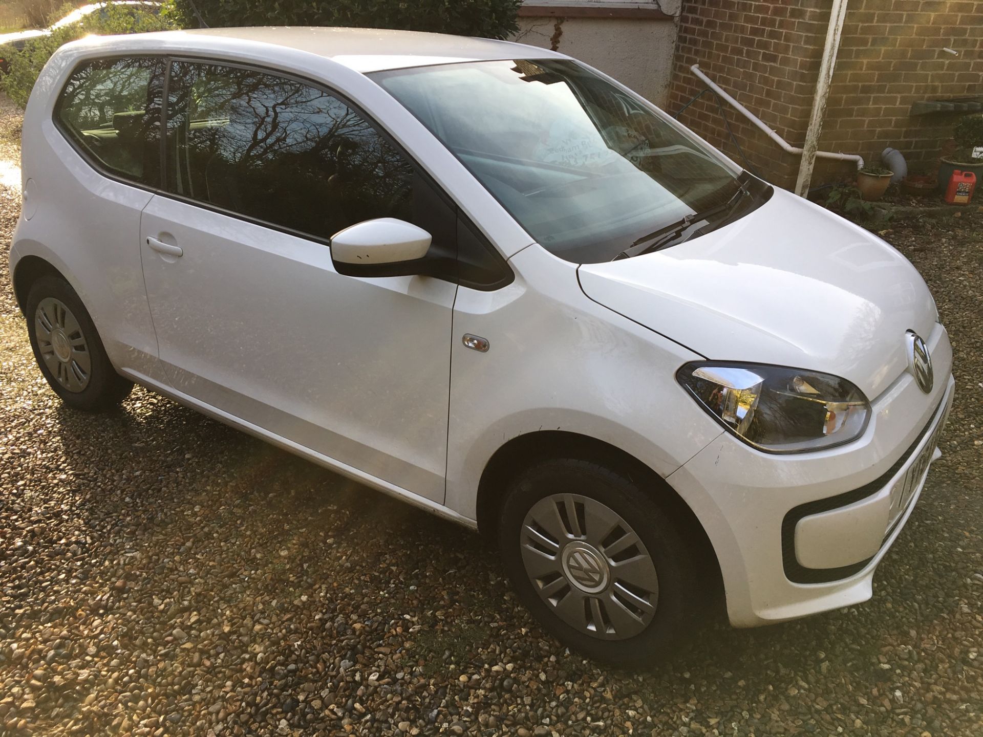 2014 64 REG VOLKSWAGEN 'UP' 1.00 PETROL WITH A/C & ELECTRIC WINDOWS, PAS 7k MILES ONLY - Image 3 of 7