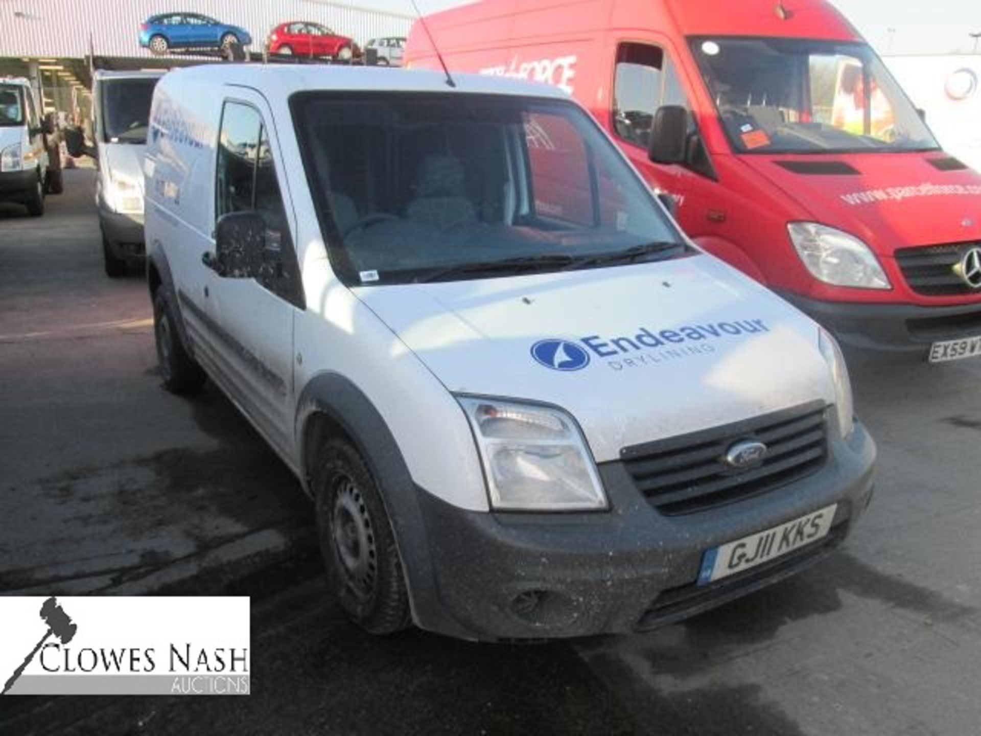 2011 11 REG FORD CONNECT 200 1.8 TDCI WITH PRIVATE REG NUMBER GJ11KKS - SIDE LOADING DOOR - Image 6 of 19