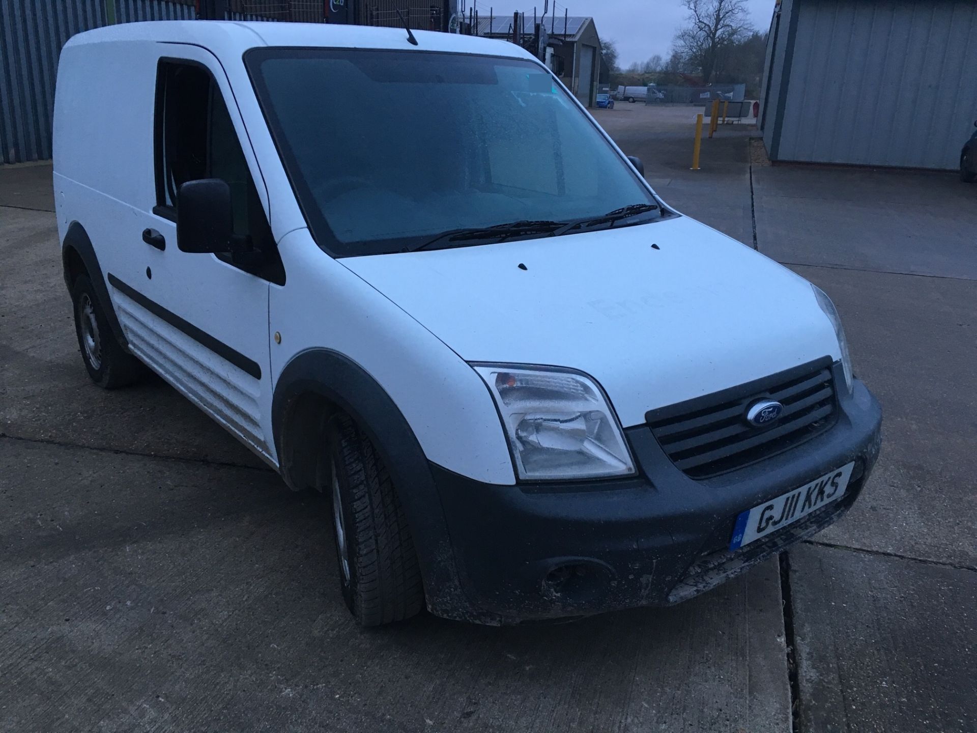 2011 11 REG FORD CONNECT 200 1.8 TDCI WITH PRIVATE REG NUMBER GJ11KKS - SIDE LOADING DOOR - Image 4 of 19