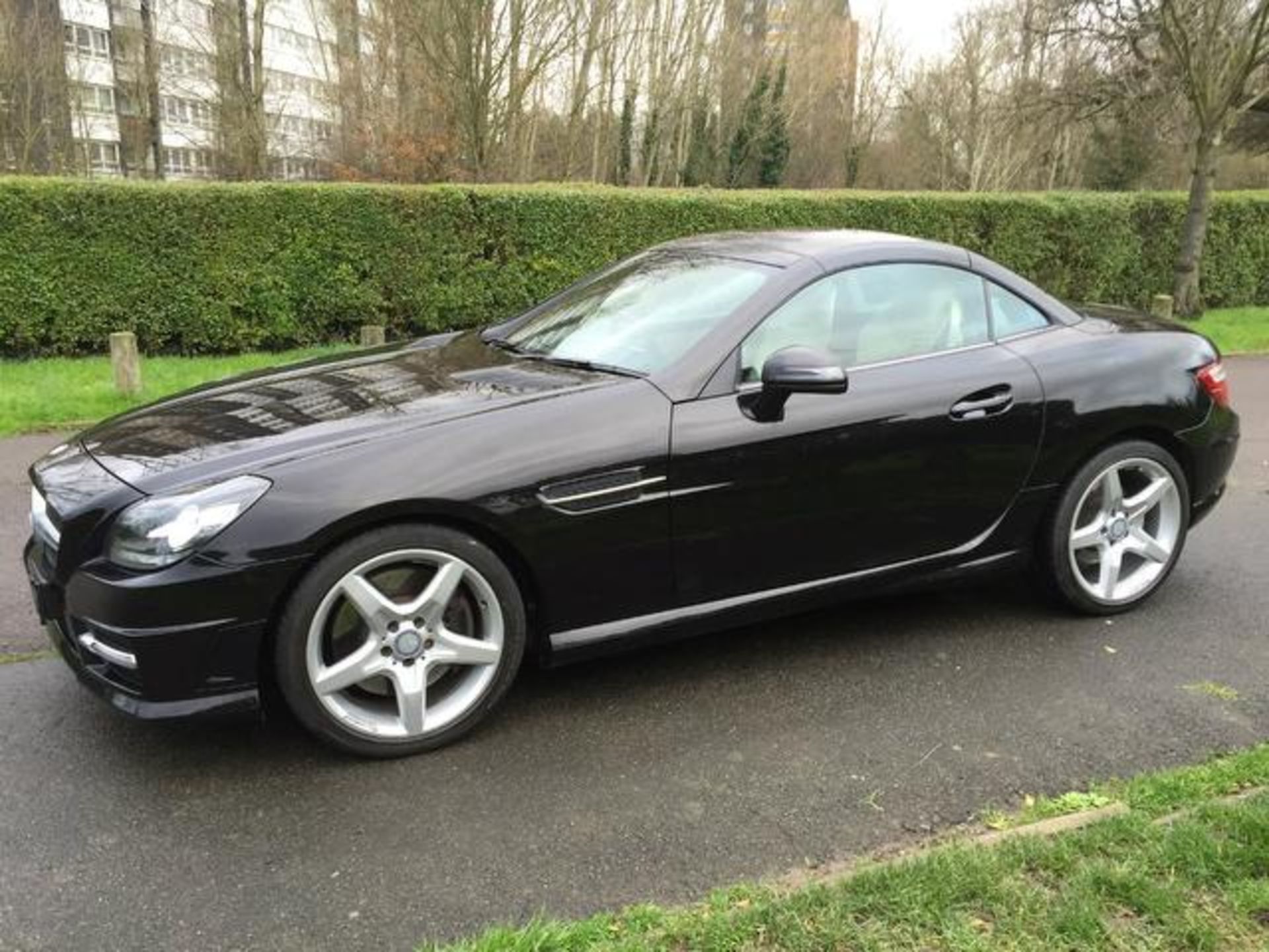 2013 13 REG MERCEDES BENZ SLK 2.1 SLK250 CDI BLUE EFFICIENCY AMG SPORT 7G-TRONIC PLUS 2 DOOR 20k - Image 7 of 18