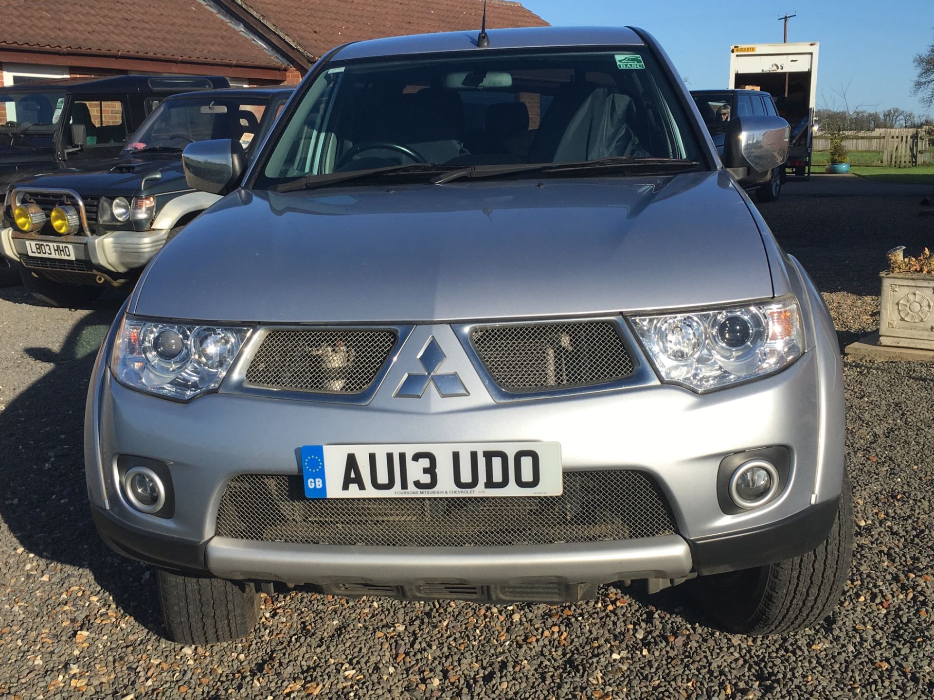 2013 13 reg MITSUBISHI BARBARIAN 4X4 DOUBLE CAB PICK UP TRUCK 1 OWNER FROM NEW, LOW MILEAGE 24k - Image 2 of 22