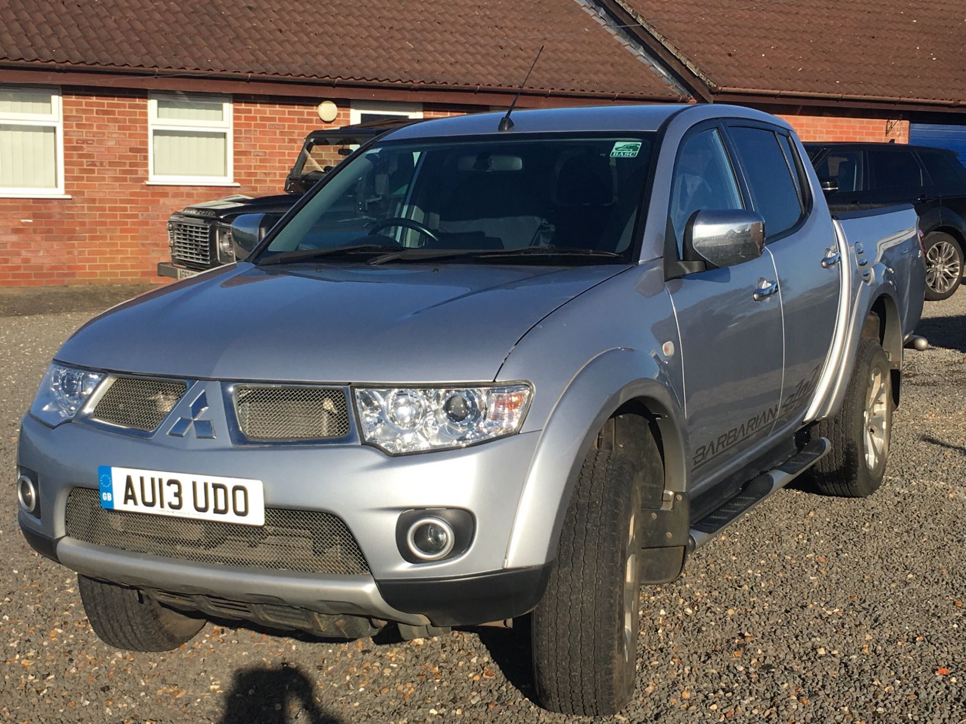 2013 13 reg MITSUBISHI BARBARIAN 4X4 DOUBLE CAB PICK UP TRUCK 1 OWNER FROM NEW, LOW MILEAGE 24k - Image 4 of 22