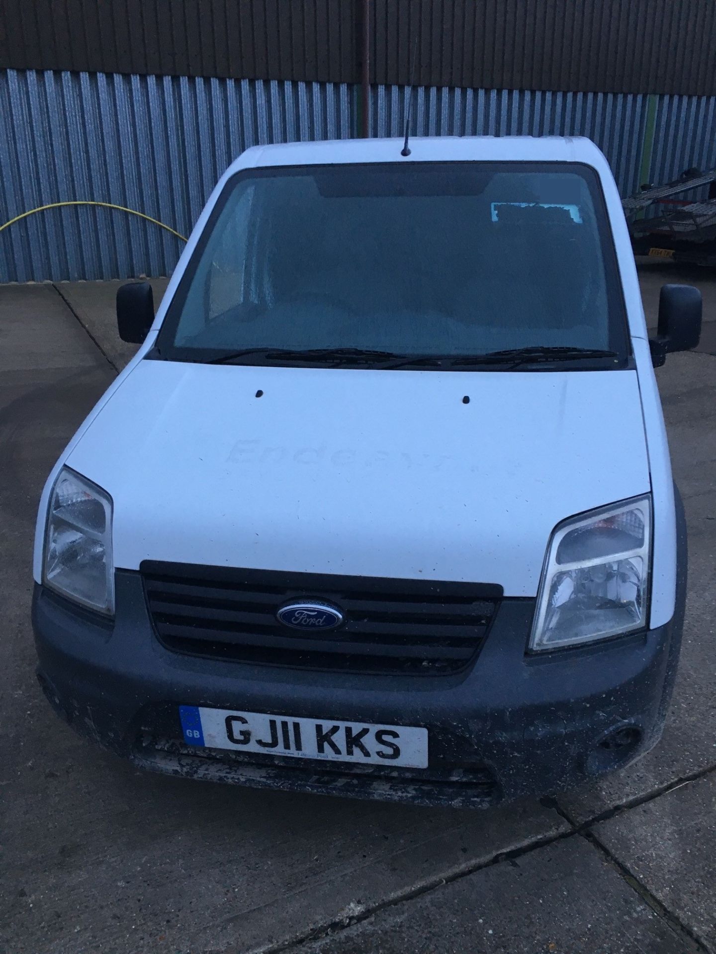 2011 11 REG FORD CONNECT 200 1.8 TDCI WITH PRIVATE REG NUMBER GJ11KKS - SIDE LOADING DOOR