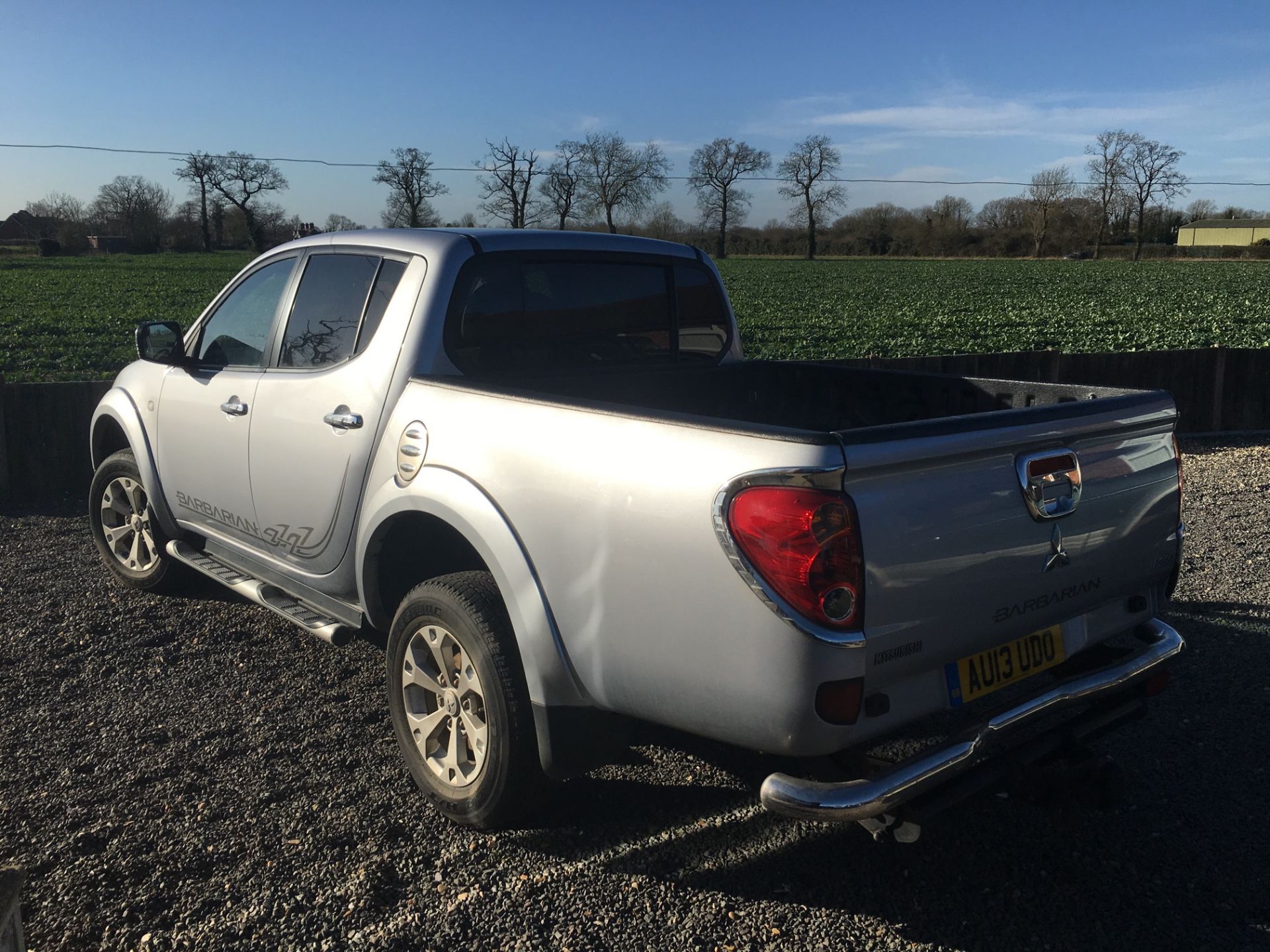 2013 13 reg MITSUBISHI BARBARIAN 4X4 DOUBLE CAB PICK UP TRUCK 1 OWNER FROM NEW, LOW MILEAGE 24k - Image 10 of 22